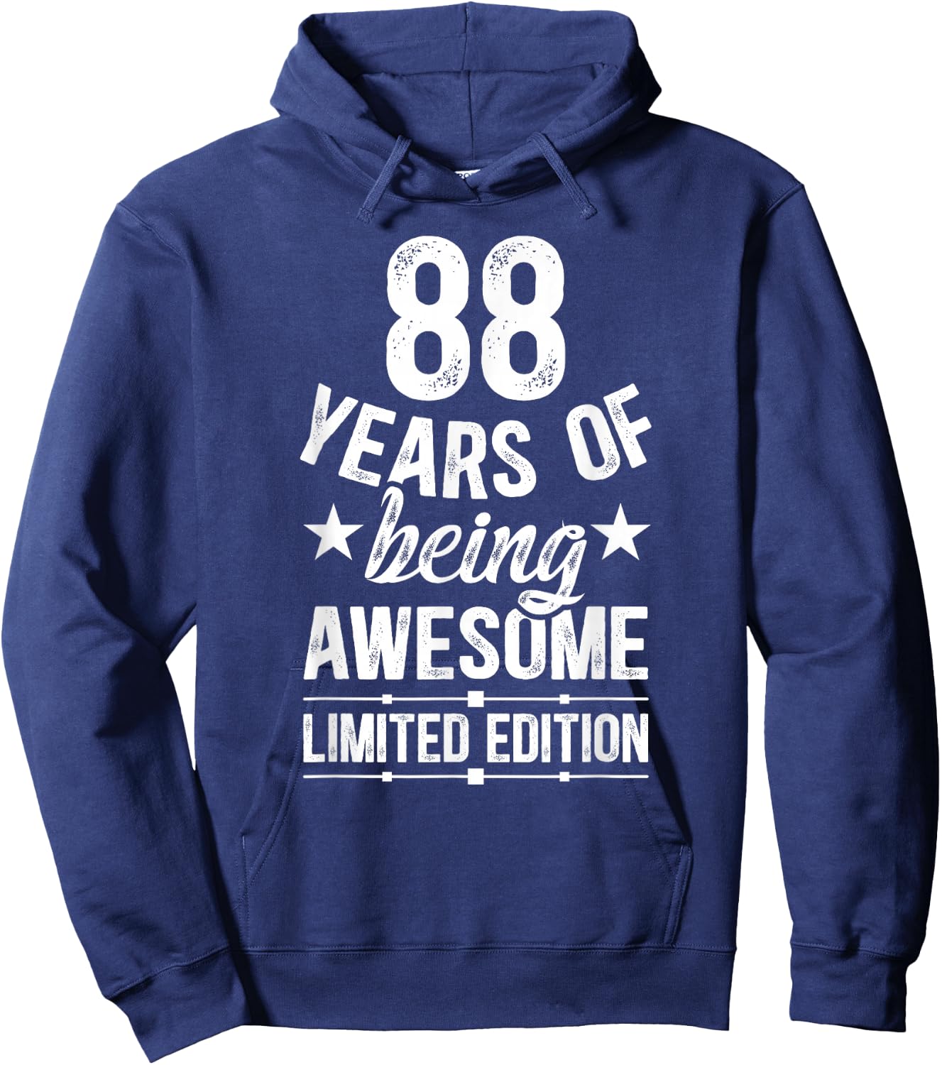 Awesome 88 Year Old 88th Birthday It's My 88th Bday Hoodie - Hoodie | Navy