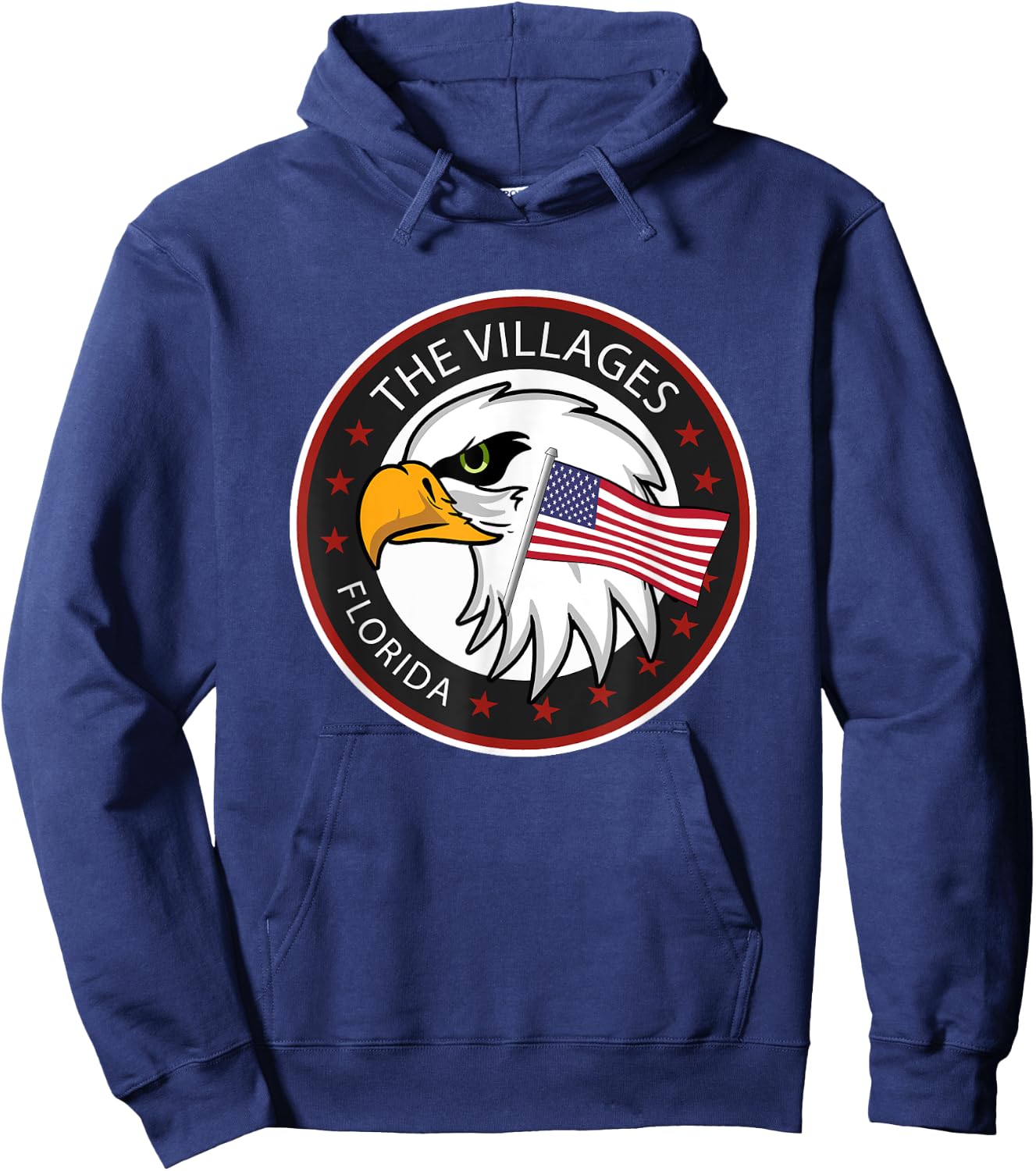 The Villages Florida FL Hoodie - Hoodie | Navy