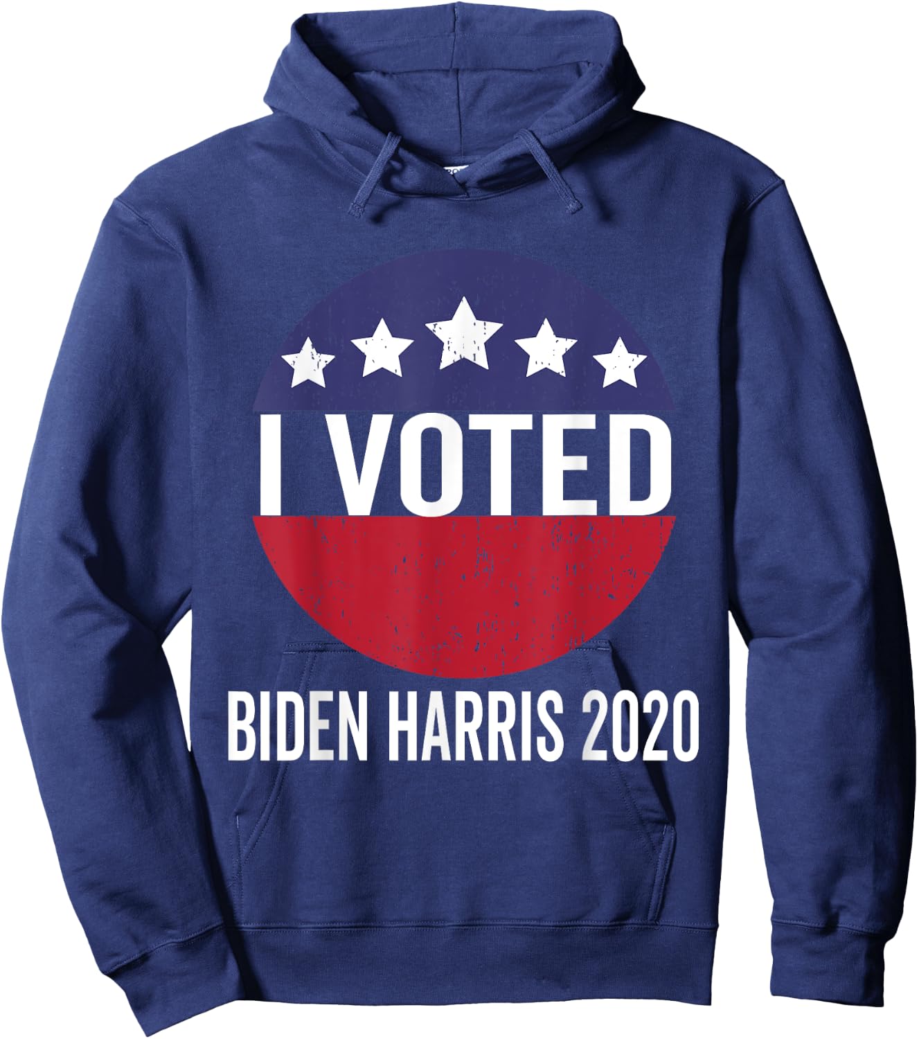 I Voted - Biden Harris 2020 Hoodie - Hoodie | Navy
