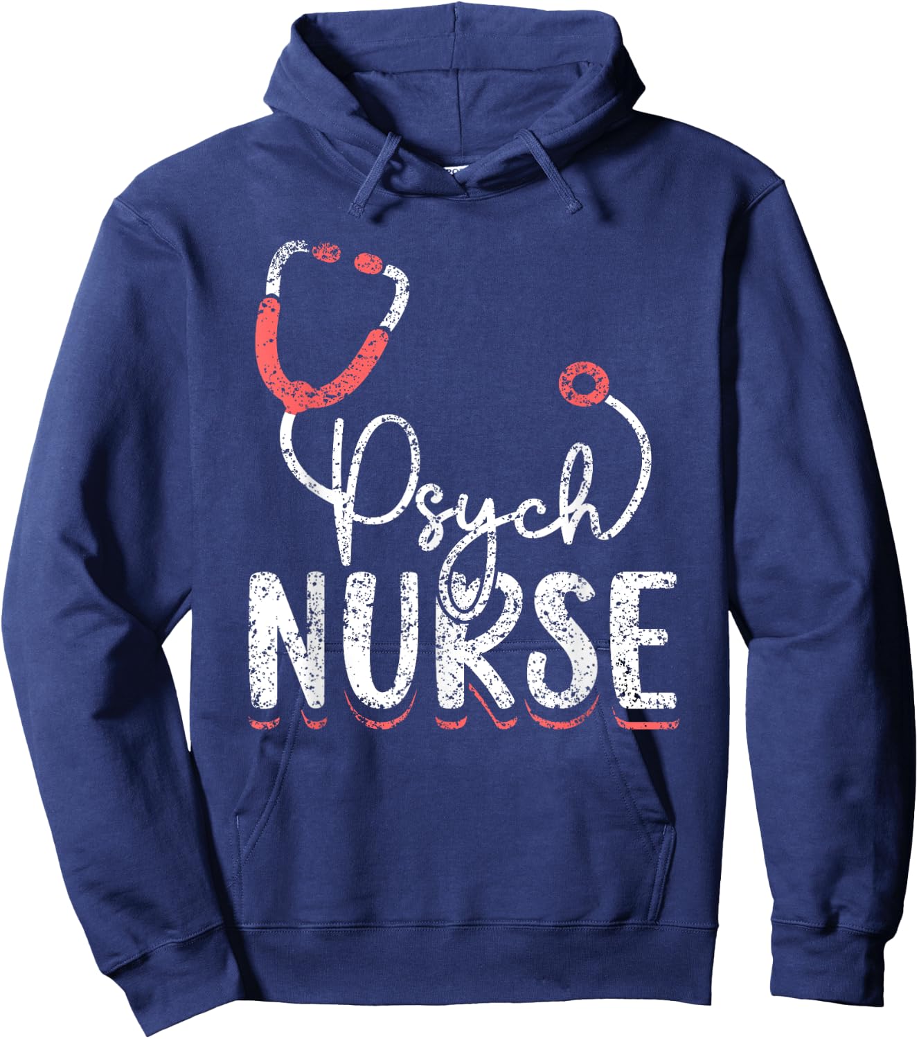 Psych Nurse Nursing Psychiatry Nurses Psychiatric Nurse , Small, Black Hoodie - Hoodie | Navy