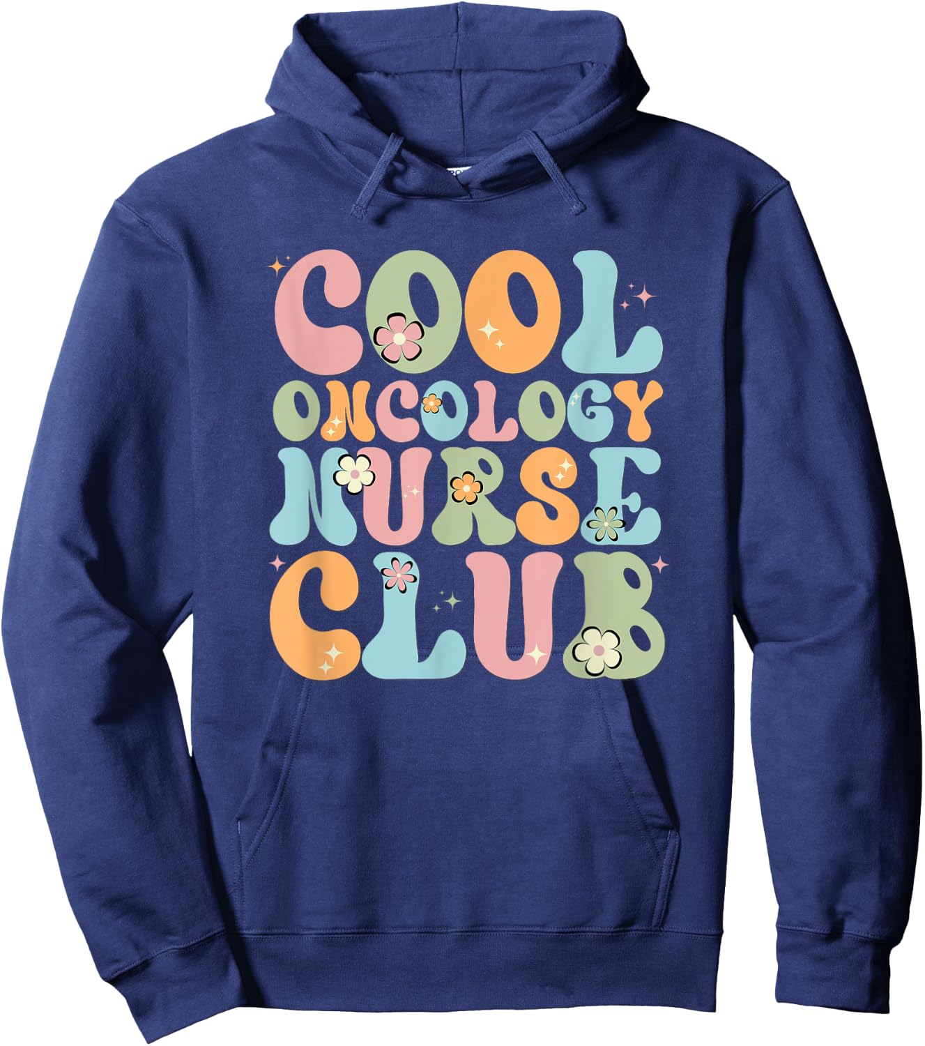 Cool Oncology Nurse Club, Oncology Squad, Chemo Nurse Hoodie - Hoodie | Navy