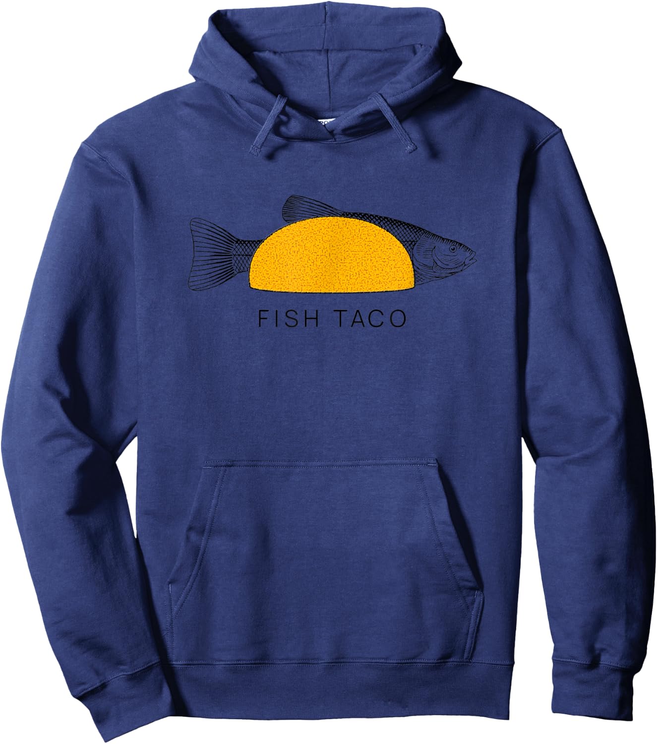 Fish Taco Hoodie - Hoodie | Navy
