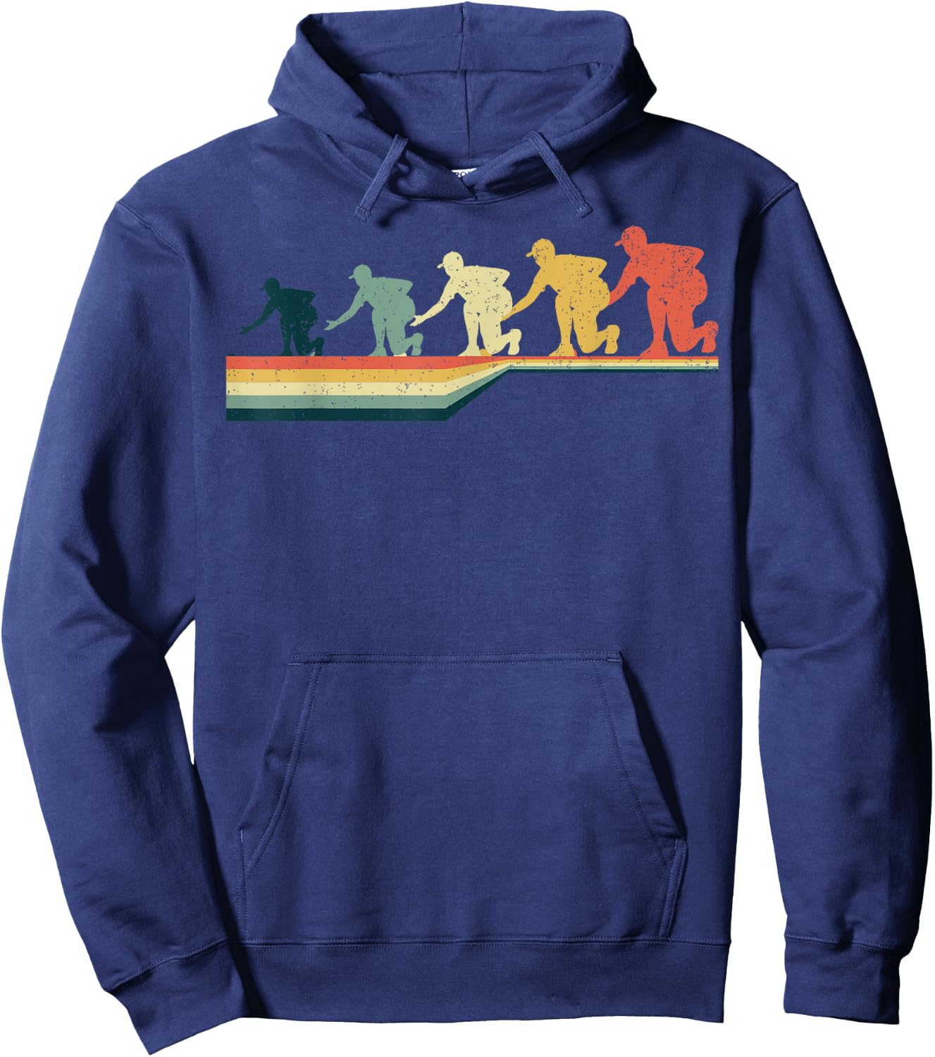 BOWLS A.K.A. LAWN BOWLS Funny Gift Vintage Retro Hoodie - Hoodie | Navy