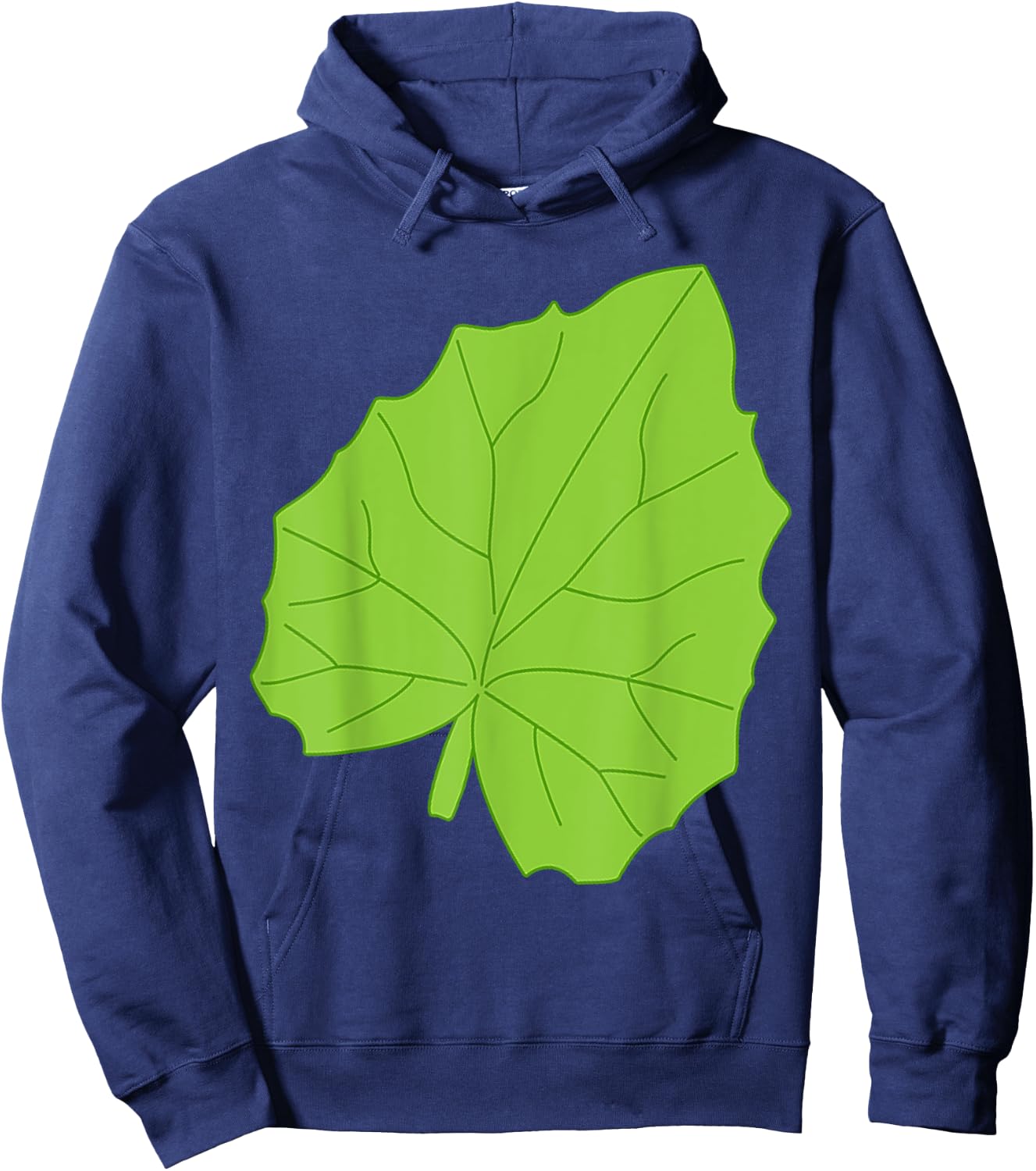 Matching with caterpillar - green leaf Halloween costume Hoodie - Hoodie | Navy