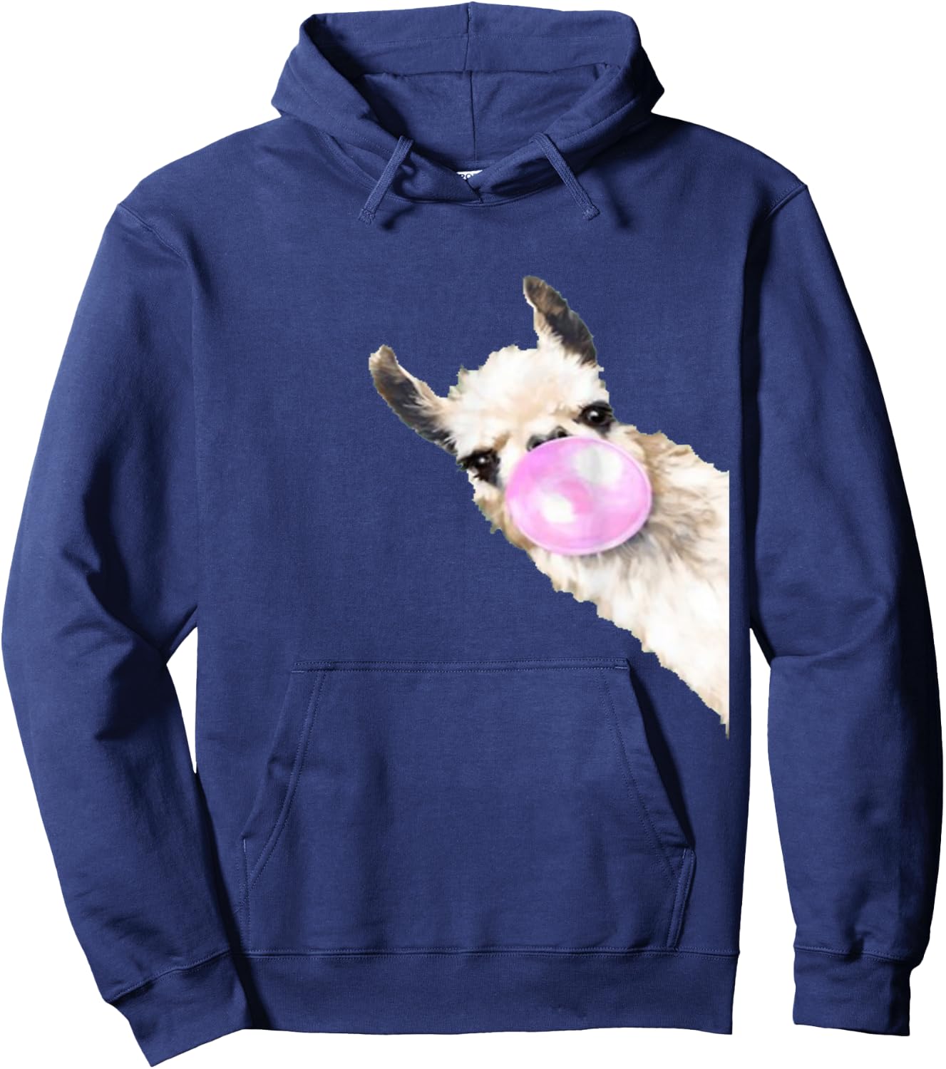 Vintage Llama Women Shirt Llama Lovers for kids and girls Hoodie - Hoodie | Navy