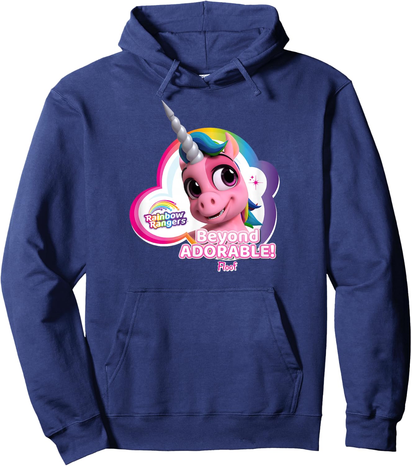 Rainbow Rangers Floof "Beyond Adorable!" Hoodie - Hoodie | Navy