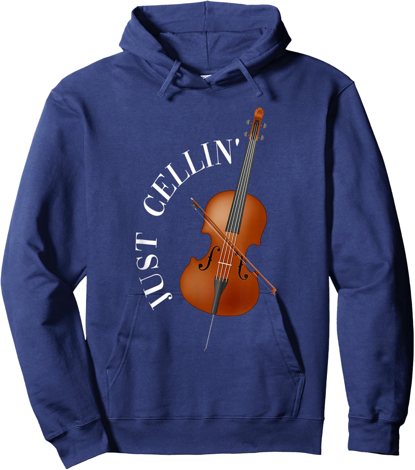 Just Cellin Cello Hoodie - Hoodie | Navy