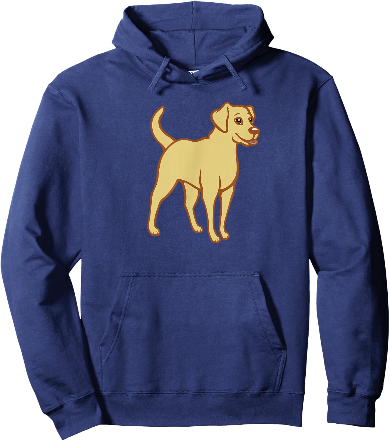 Yellow Lab Labrador Retriever Cute Dog Old Yeller Mastador Men Women Kids Hoodie - Hoodie | Navy