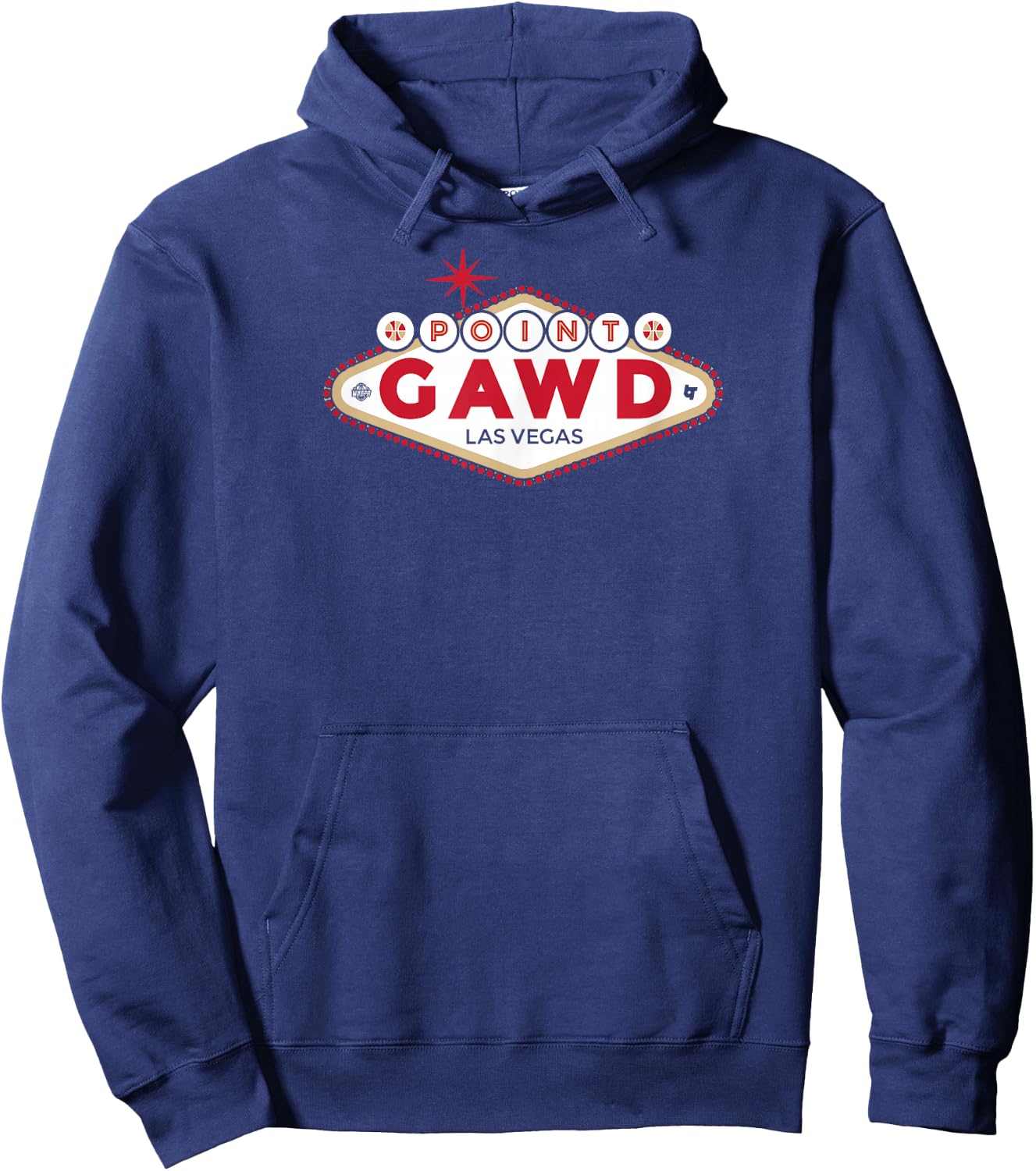 Las Vegas Point Gawd - Chelsea Gray - Las Vegas Basketball Hoodie - Hoodie | Navy
