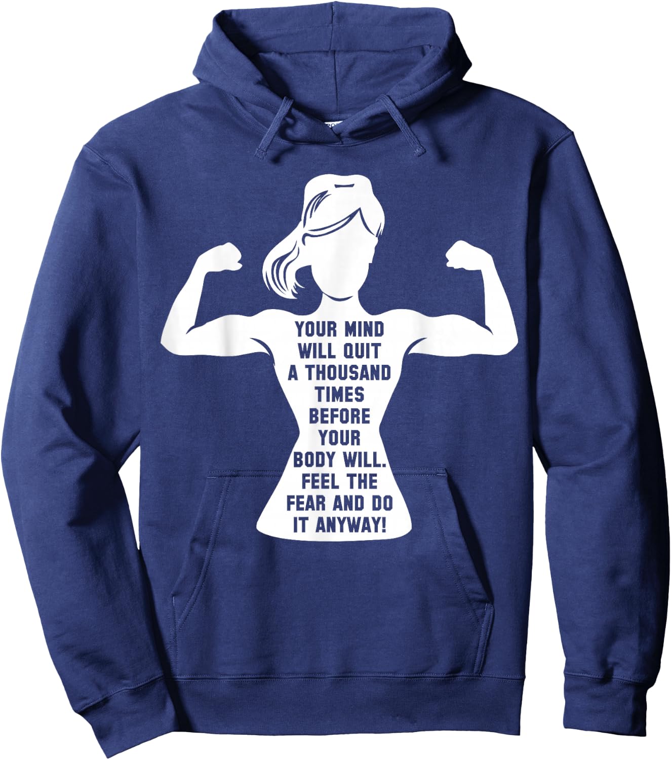 Women Gym Motivation Workout Motivational Fitness Lover Gift Small Hoodie - Hoodie | Navy