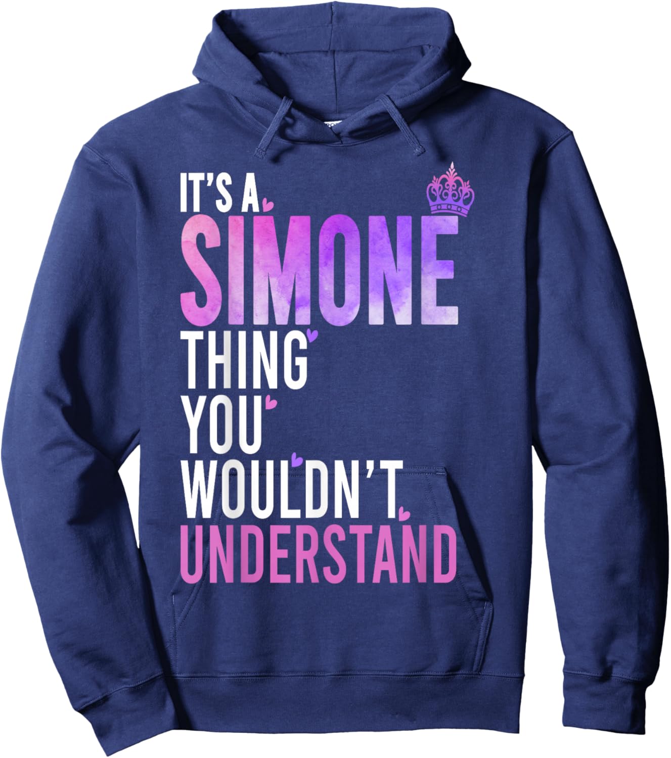 It's A Simone Thing You Wouldn't Understand Name Simone Hoodie - Hoodie | Navy