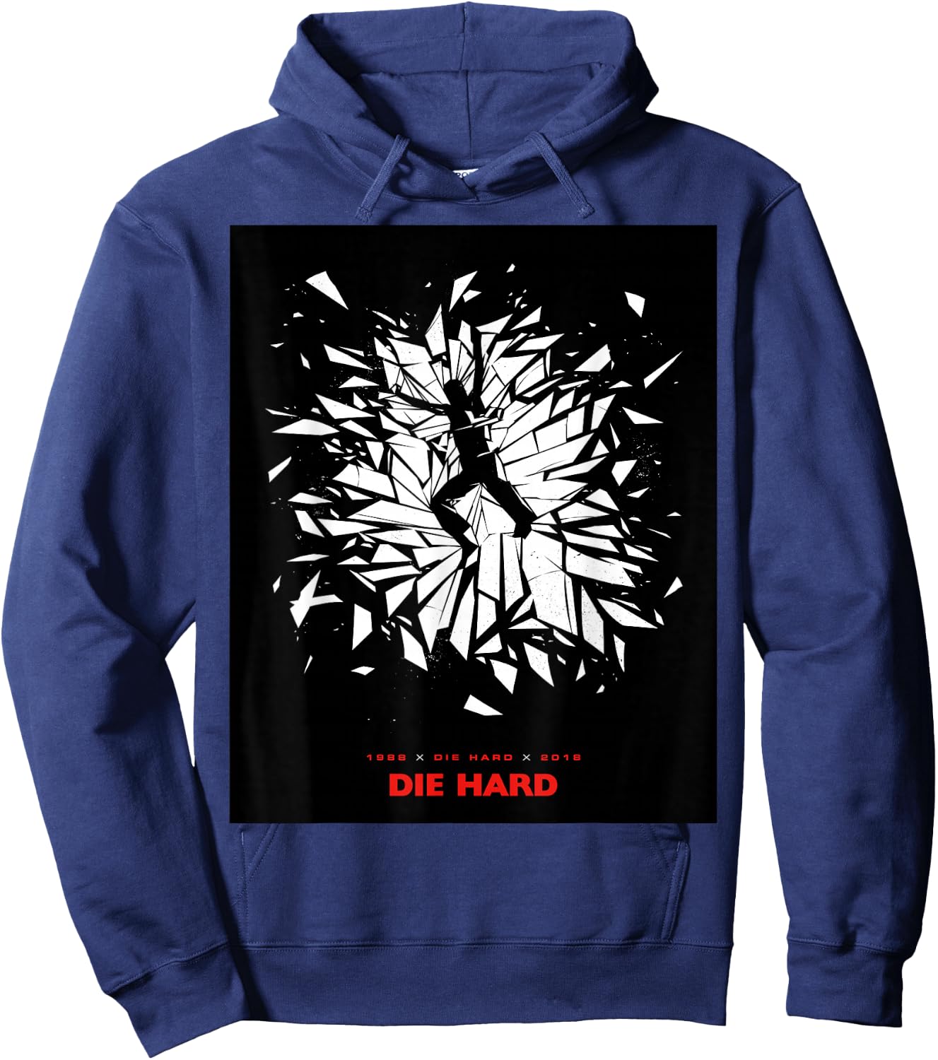 The Hard Movie Shattered Glass Hoodie - Hoodie | Navy