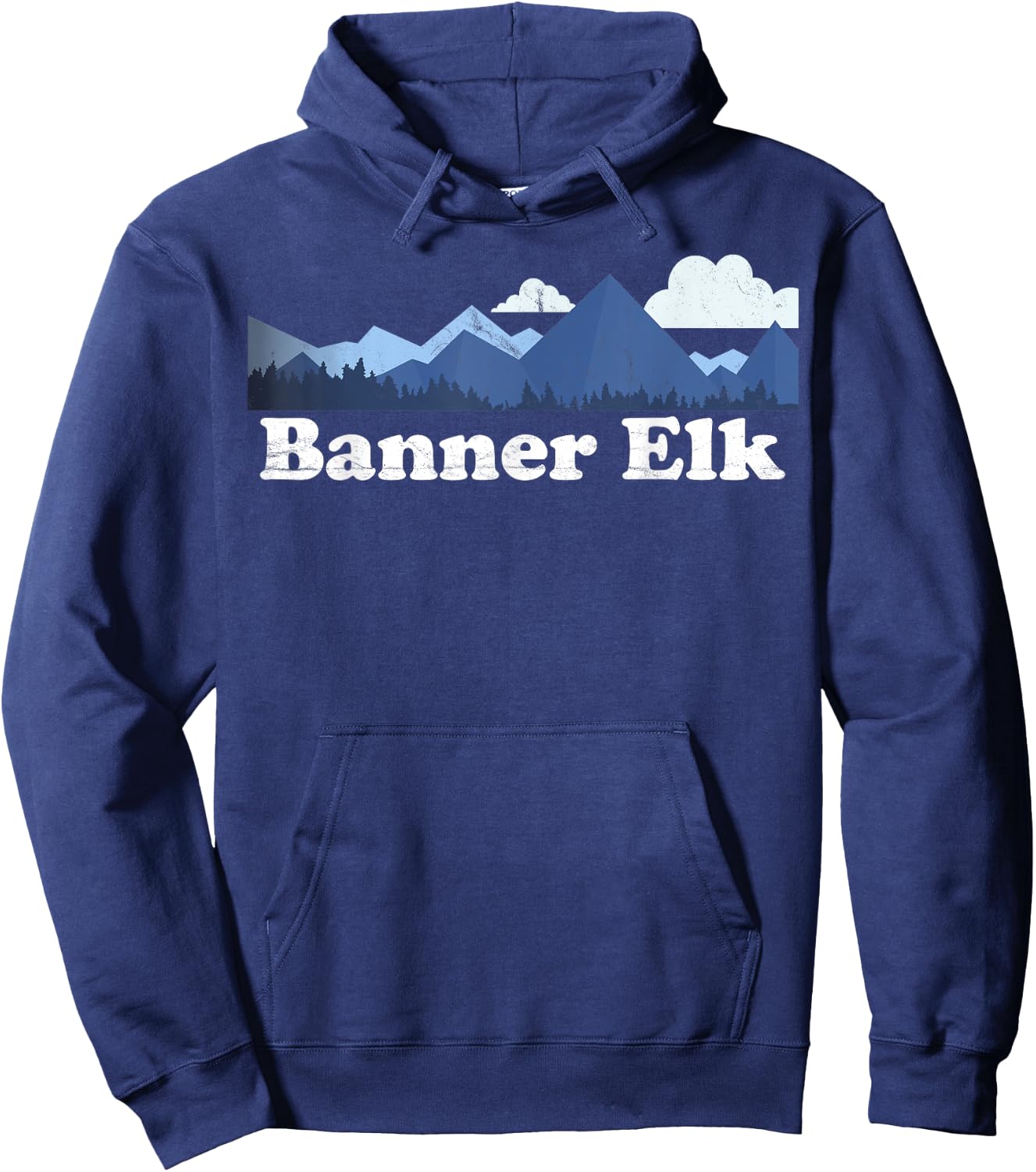 Banner Elk North Carolina Blue Ridge Mountains NC Hoodie - Hoodie | Navy