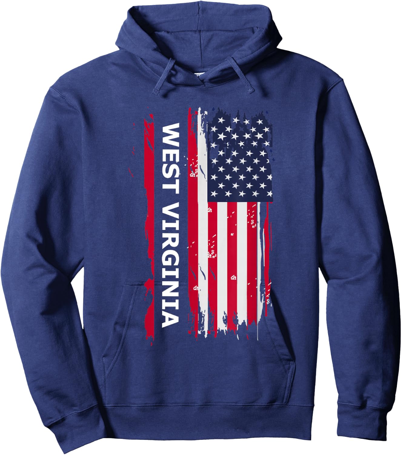 State Of West Virginia Hoodie - Hoodie | Navy