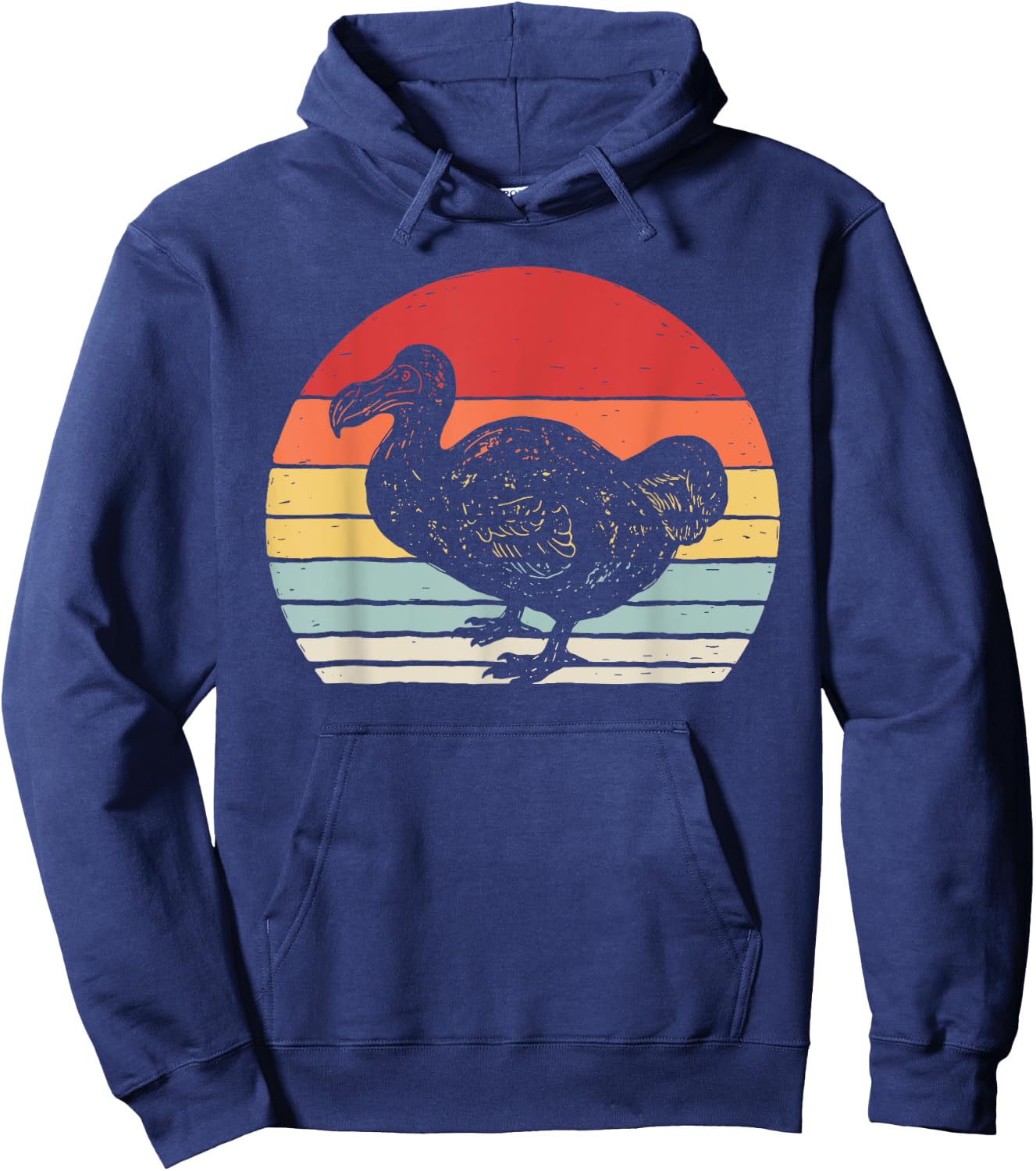 Vintage Retro Dodo Bird Hoodie - Hoodie | Navy