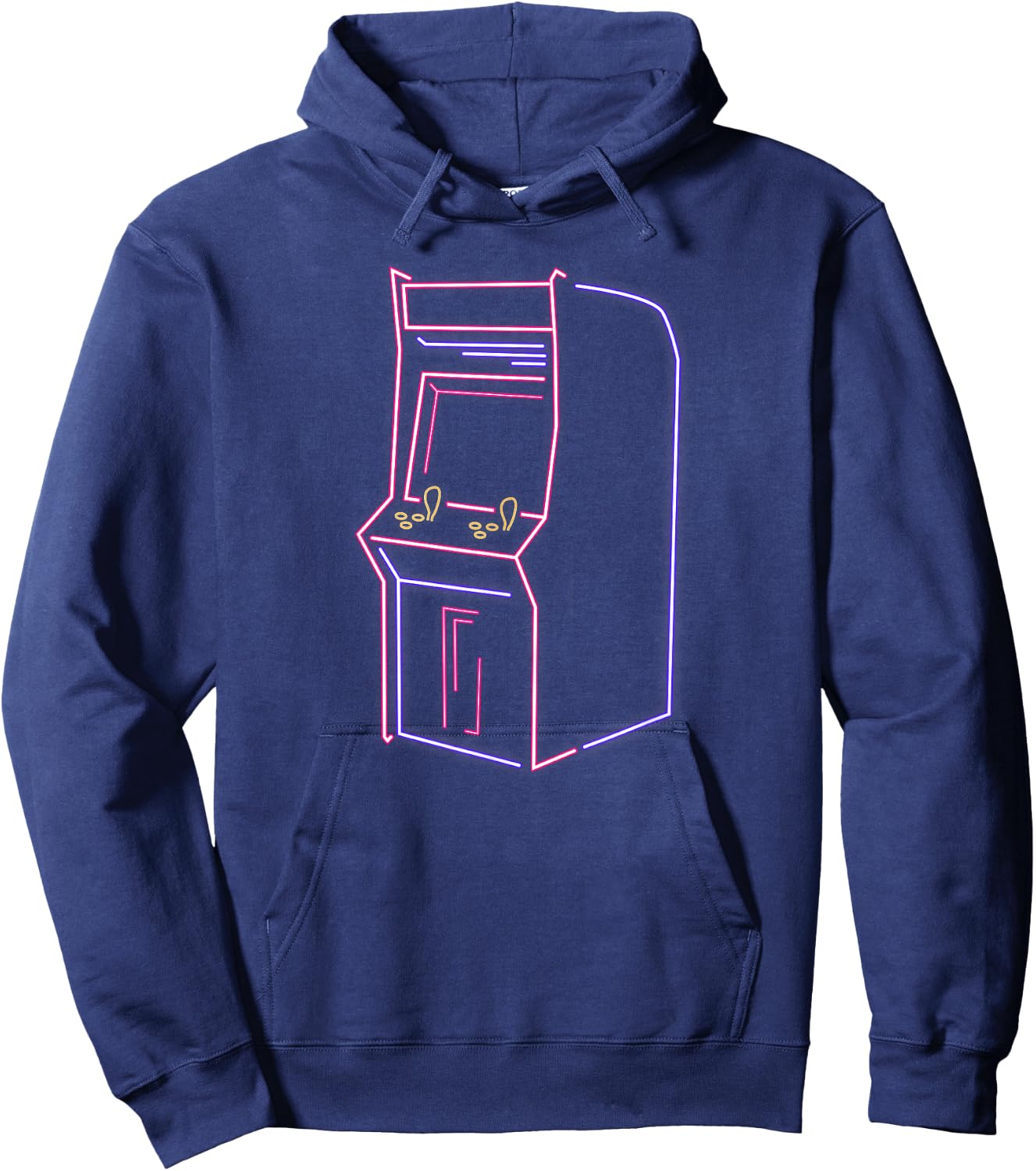 Arcade Video Gamer Game Machine Vintage 80S 90S Retro Hoodie - Hoodie | Navy