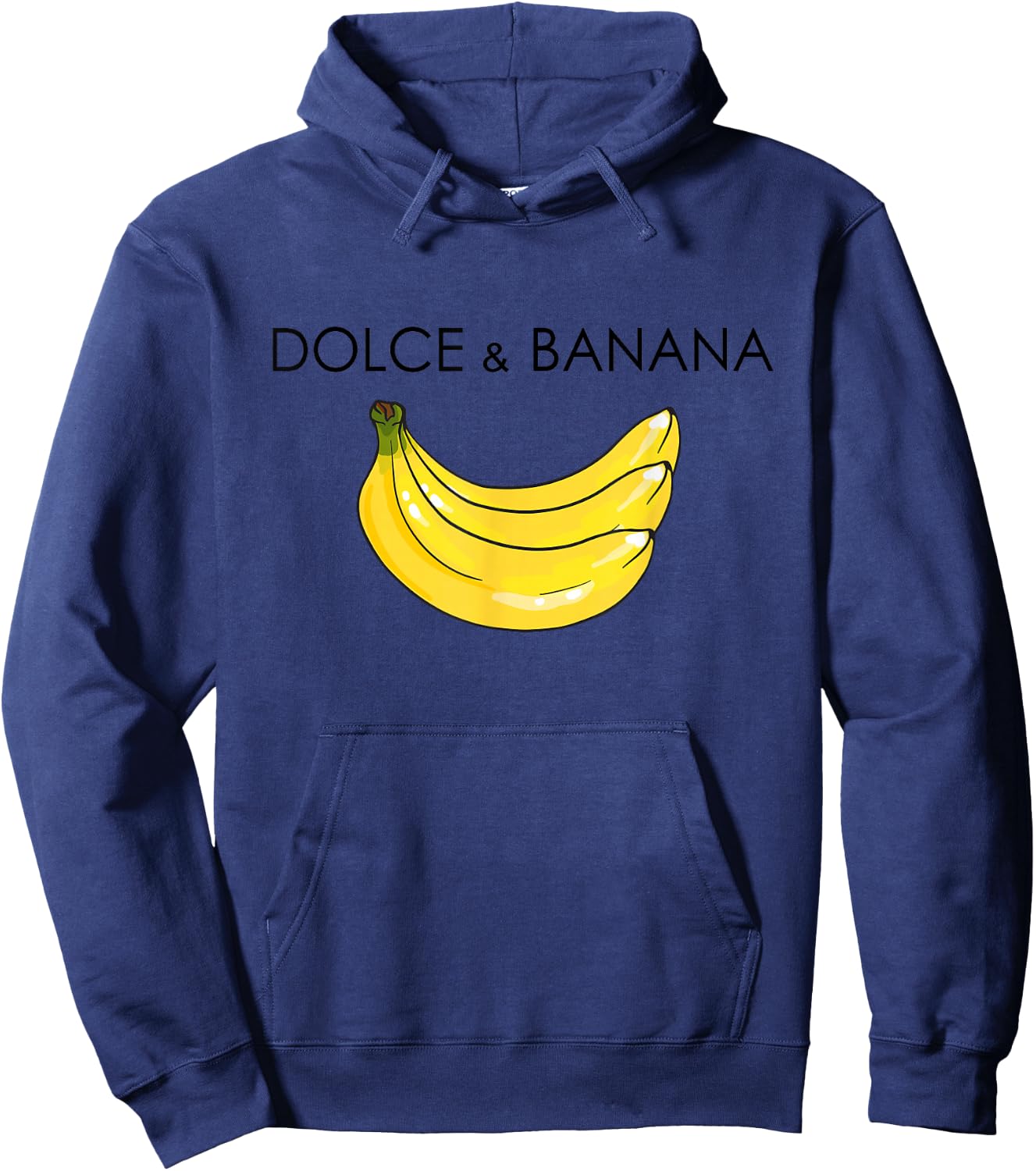 Funny And Banana Funny Banana Fruit Fruit Costume Hoodie - Hoodie | Navy