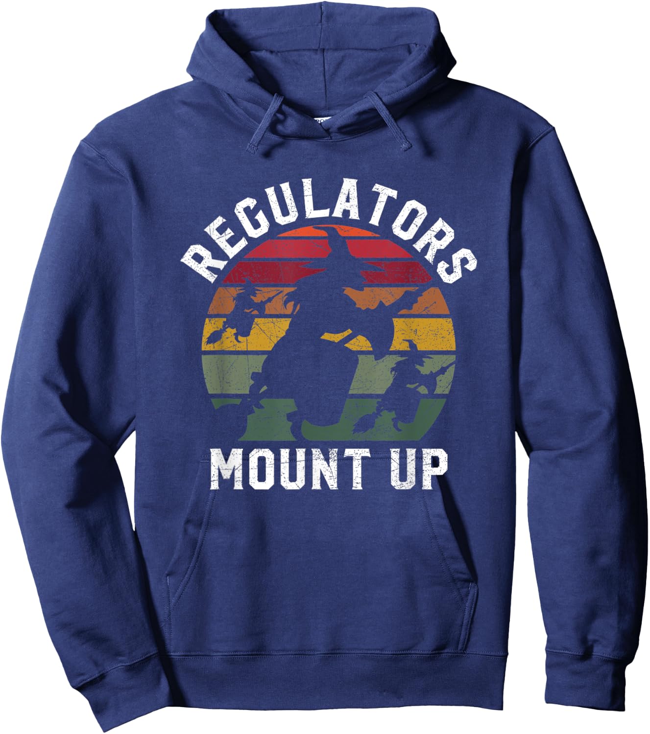 Regulators Mount Up Halloween Witch Hoodie - Hoodie | Navy
