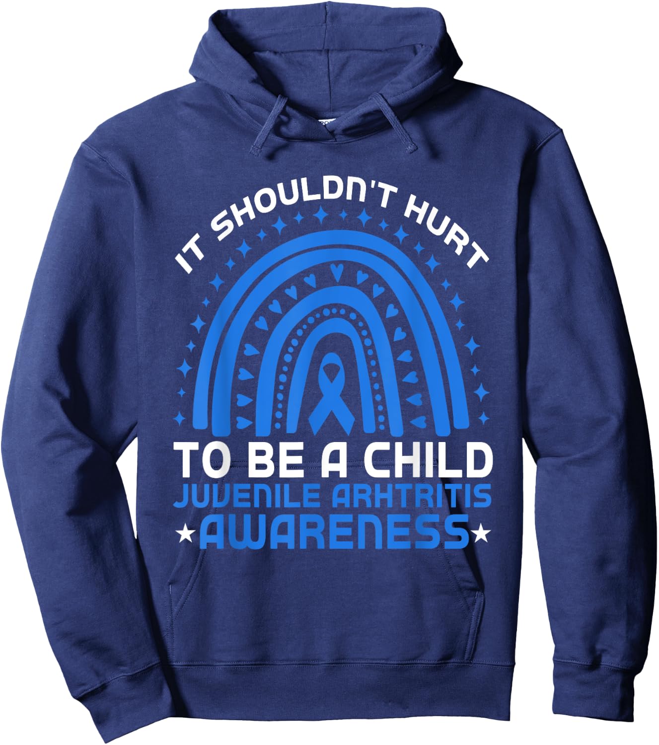 Juvenile Arthritis Awareness JIA Hoodie - Hoodie | Navy