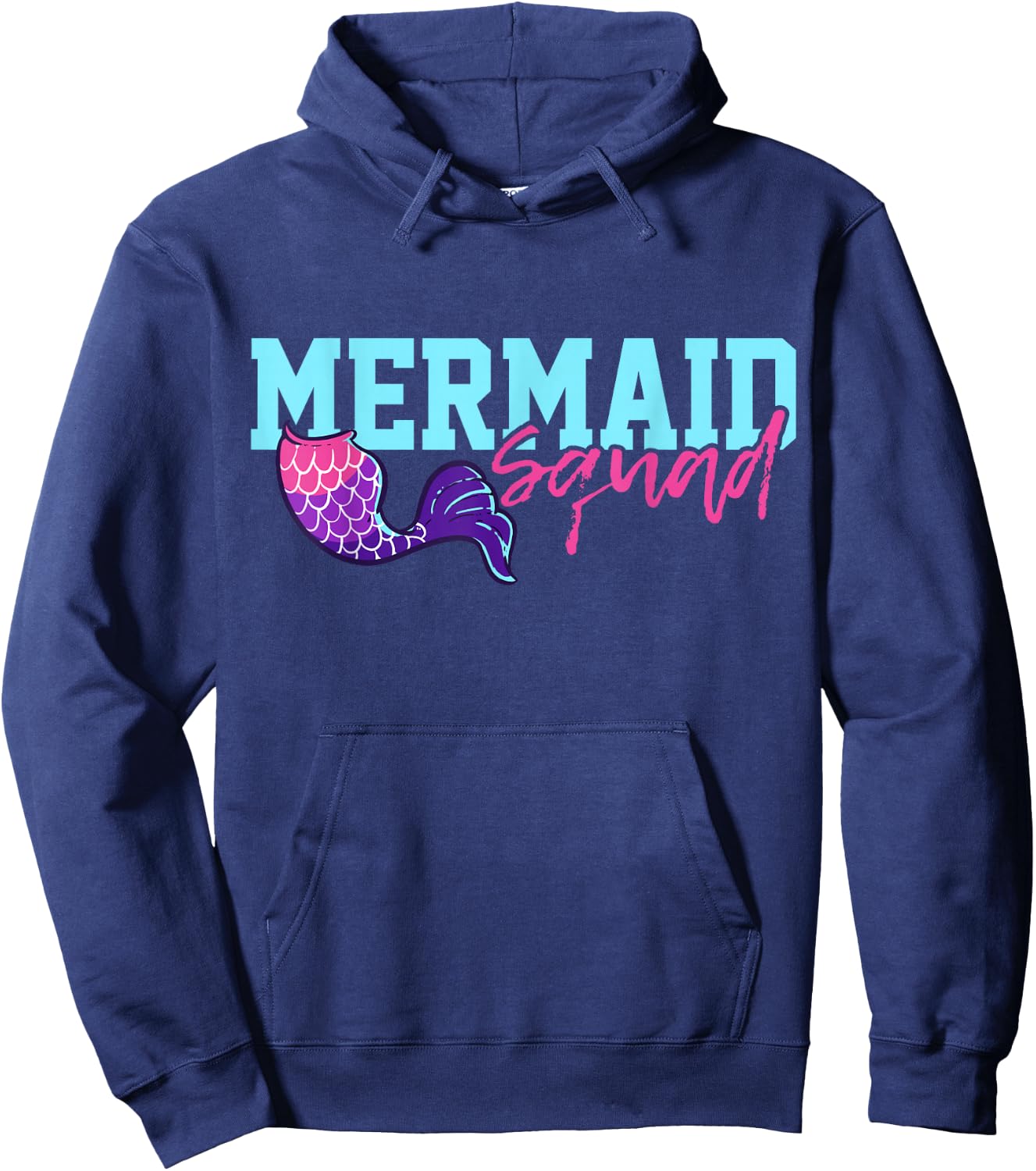 Mermaid Squad Gift Hoodie - Hoodie | Navy