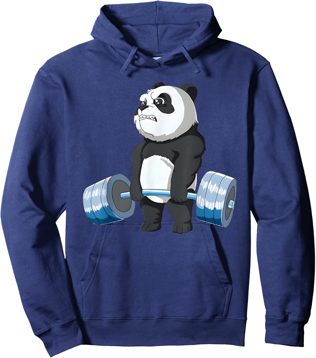 Funny Bear Powerlifting Weightlifting Gym And Bear Lifting Hoodie - Hoodie | Navy