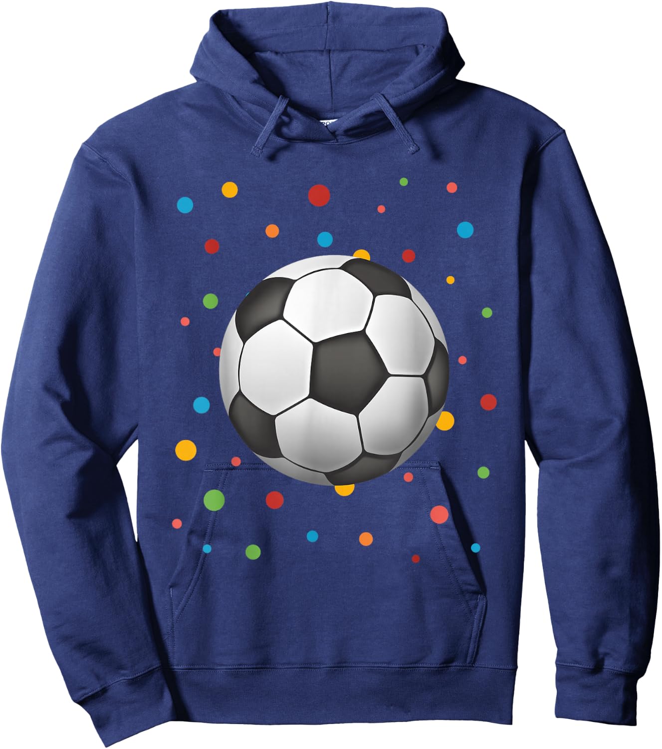 Dot Day Shirt Polka Dots Soccer Kids Boys Girls Youths Hoodie - Hoodie | Navy