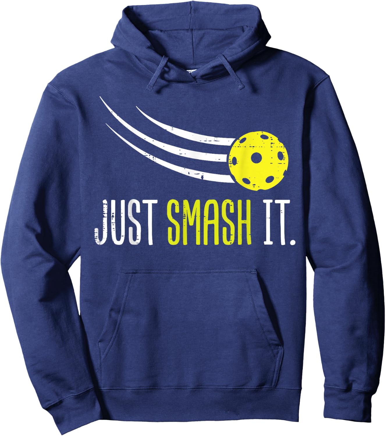 Pickle Ball Just Smash It Funny Pickleball Men Women Kids Hoodie - Hoodie | Navy