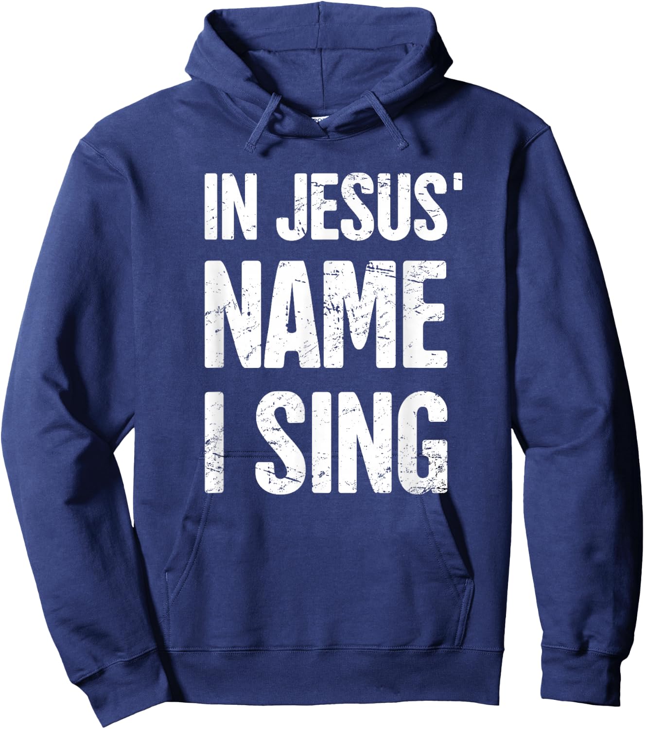 Christian Band Vocalist / Church Choir Hoodie - Hoodie | Navy