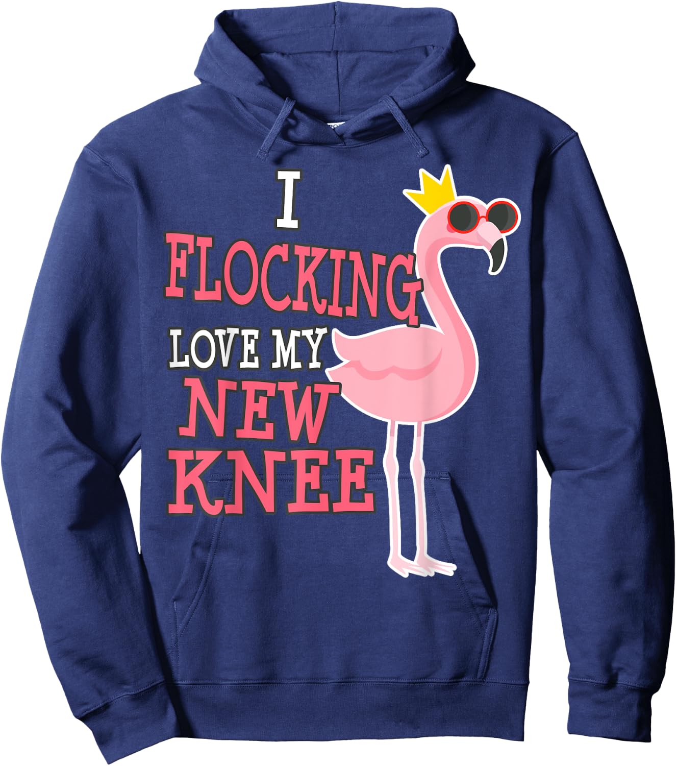 Funny Knee Replacement Surgery Get Well Funny Hoodie - Hoodie | Navy