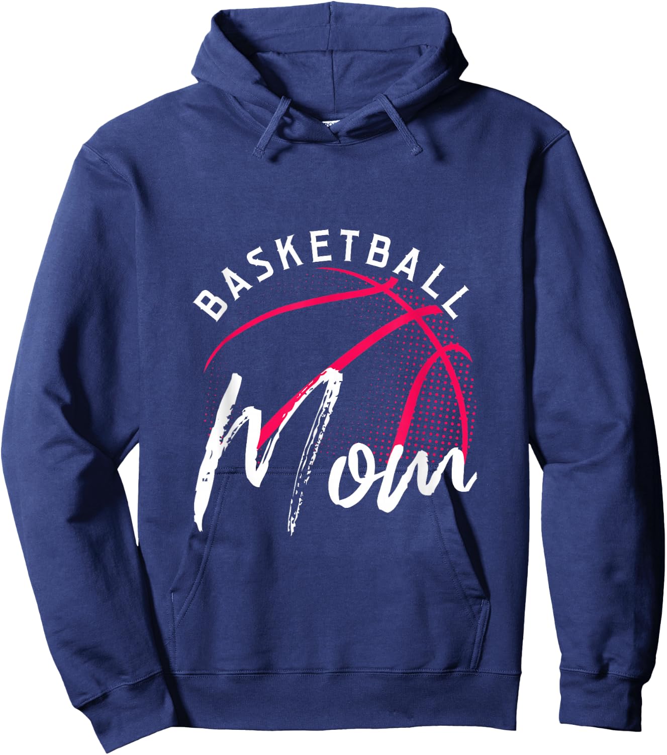 Basketball Mom Mothers Day Hoodie - Hoodie | Navy