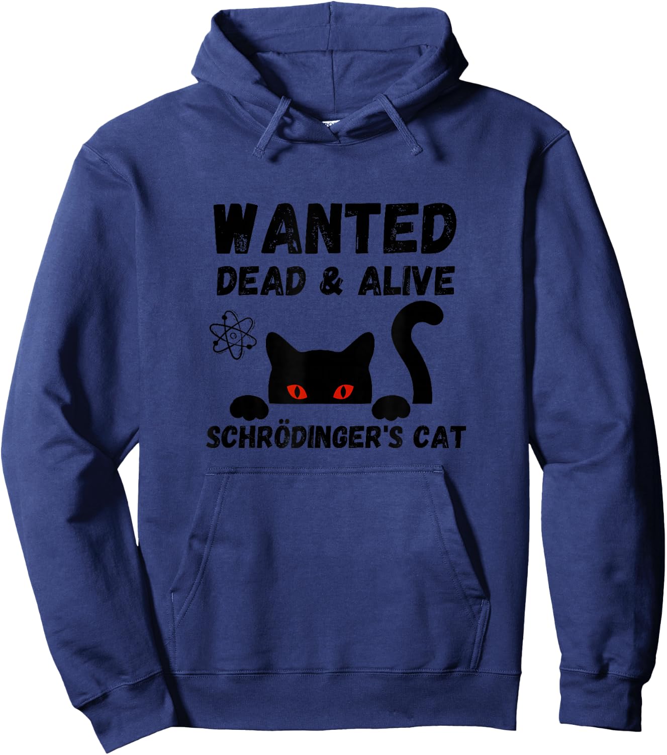 Awesome Schrödinger's Cat Dead and Alive Physics Quote Women Hoodie - Hoodie | Navy