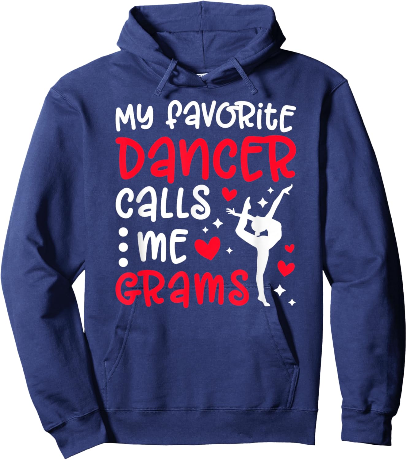 Proud Dance Grams Of A Dancer Grams Dancing Grams Grandma Hoodie - Hoodie | Navy