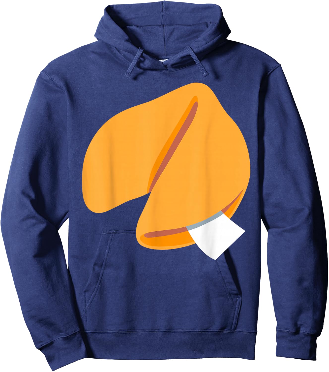 Funny Fortune Cookie Lazy Halloween Costume Last Minute Hoodie - Hoodie | Navy
