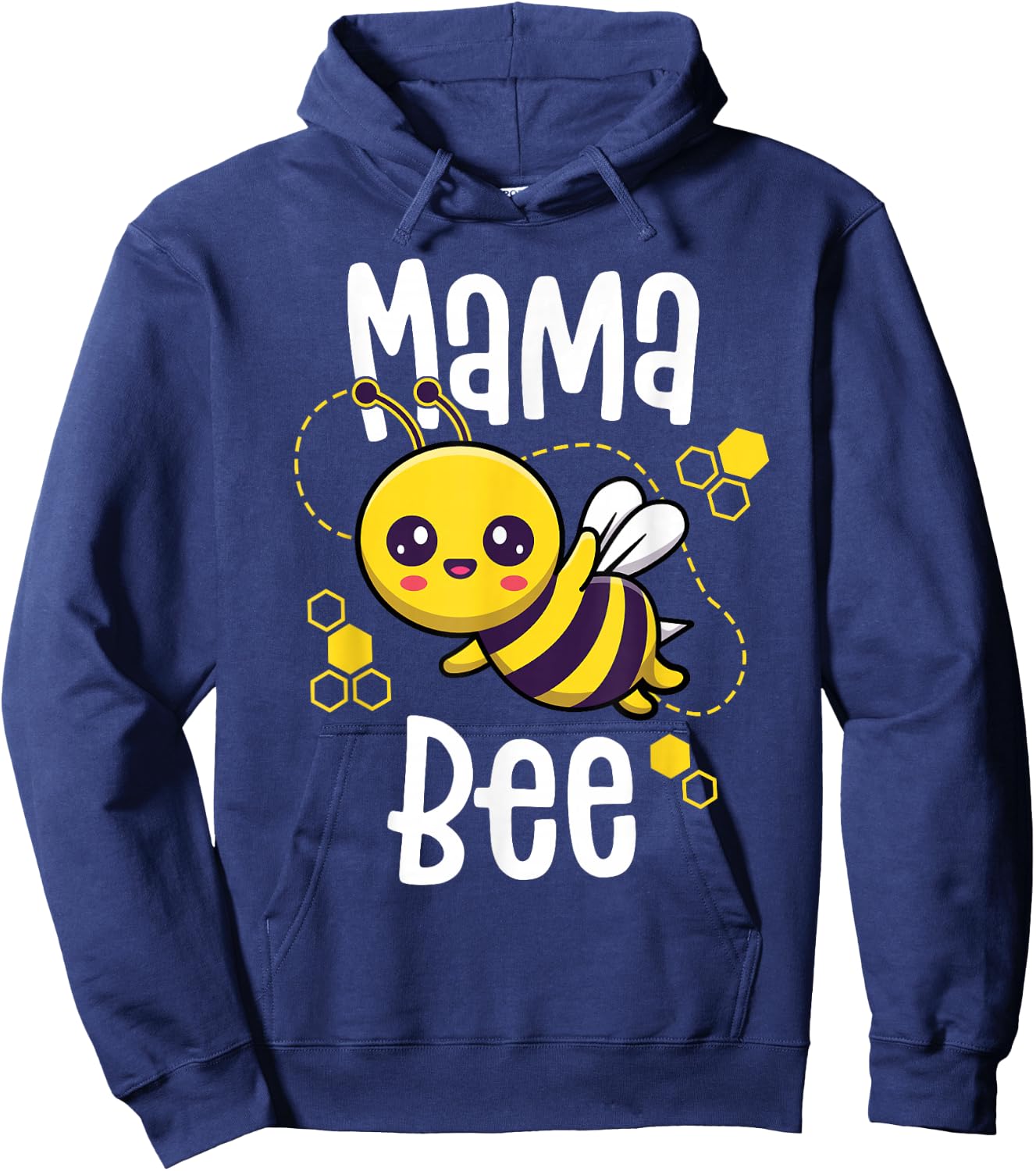 Mama Bee Shirt Family Bee Shirts First Bee Day Outfits Hoodie - Hoodie | Navy
