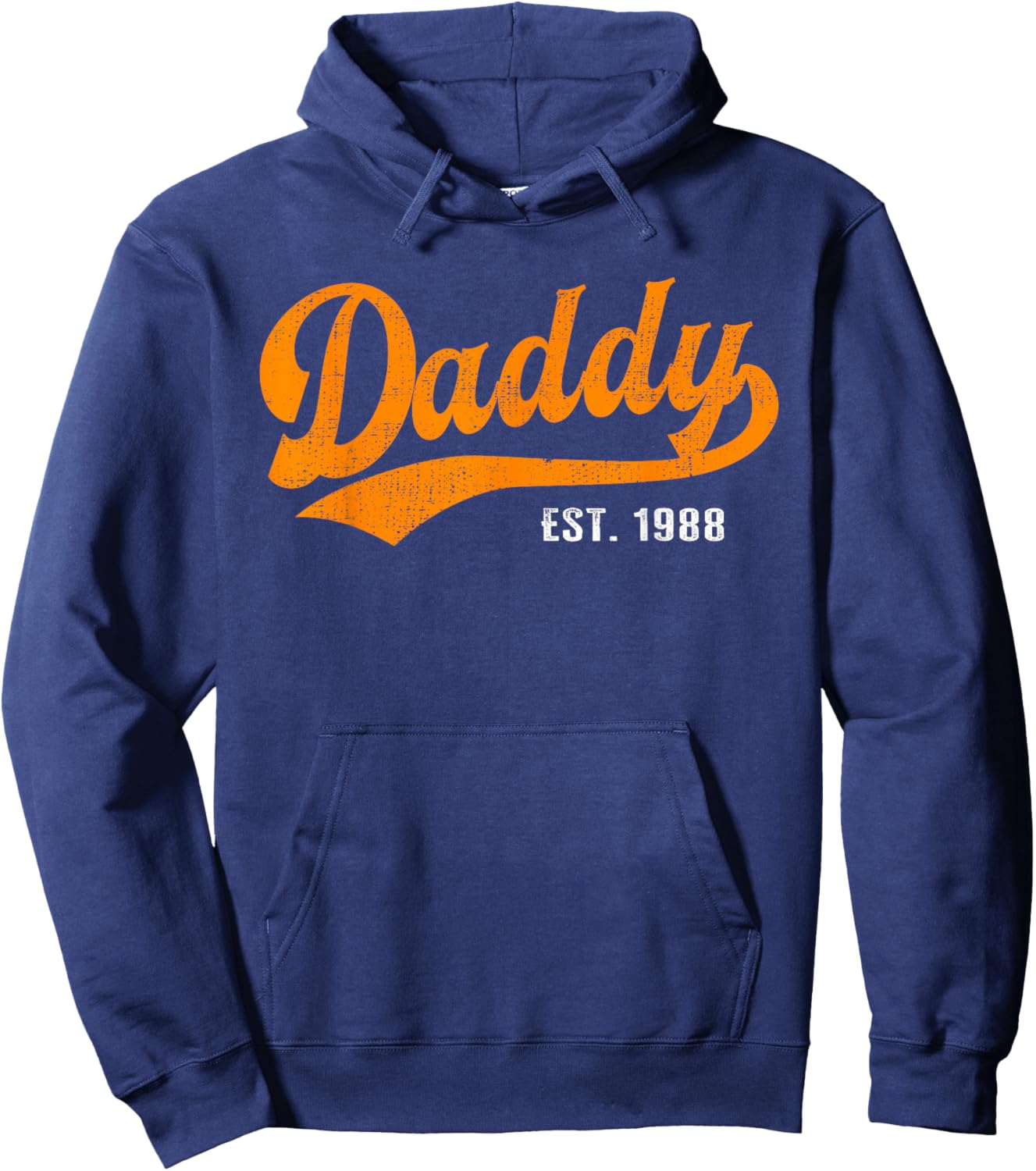 Daddy Best Dad Ever Since 1988 Hoodie - Hoodie | Navy
