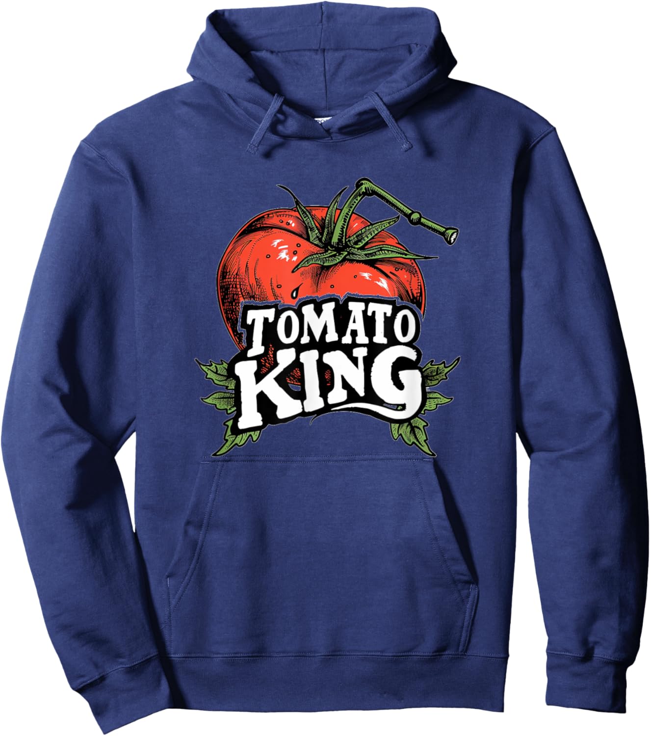 Funny Tomato Speech for King and Tomatoes Hoodie - Hoodie | Navy