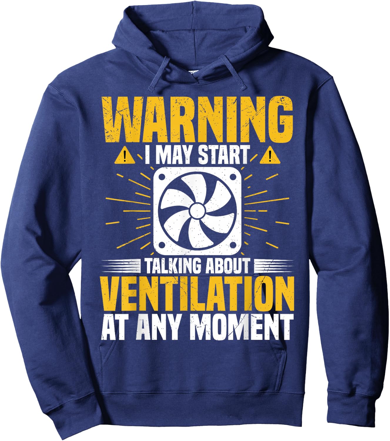 Industrial Hygienist Ventilation Occupational Hygiene Hoodie - Hoodie | Navy