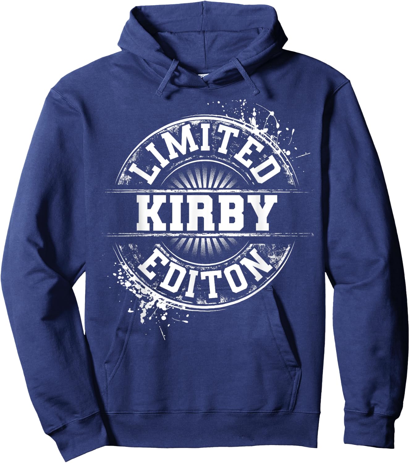 KIRBY Funny Surname Family Tree Birthday Reunion Gift Hoodie - Hoodie | Navy