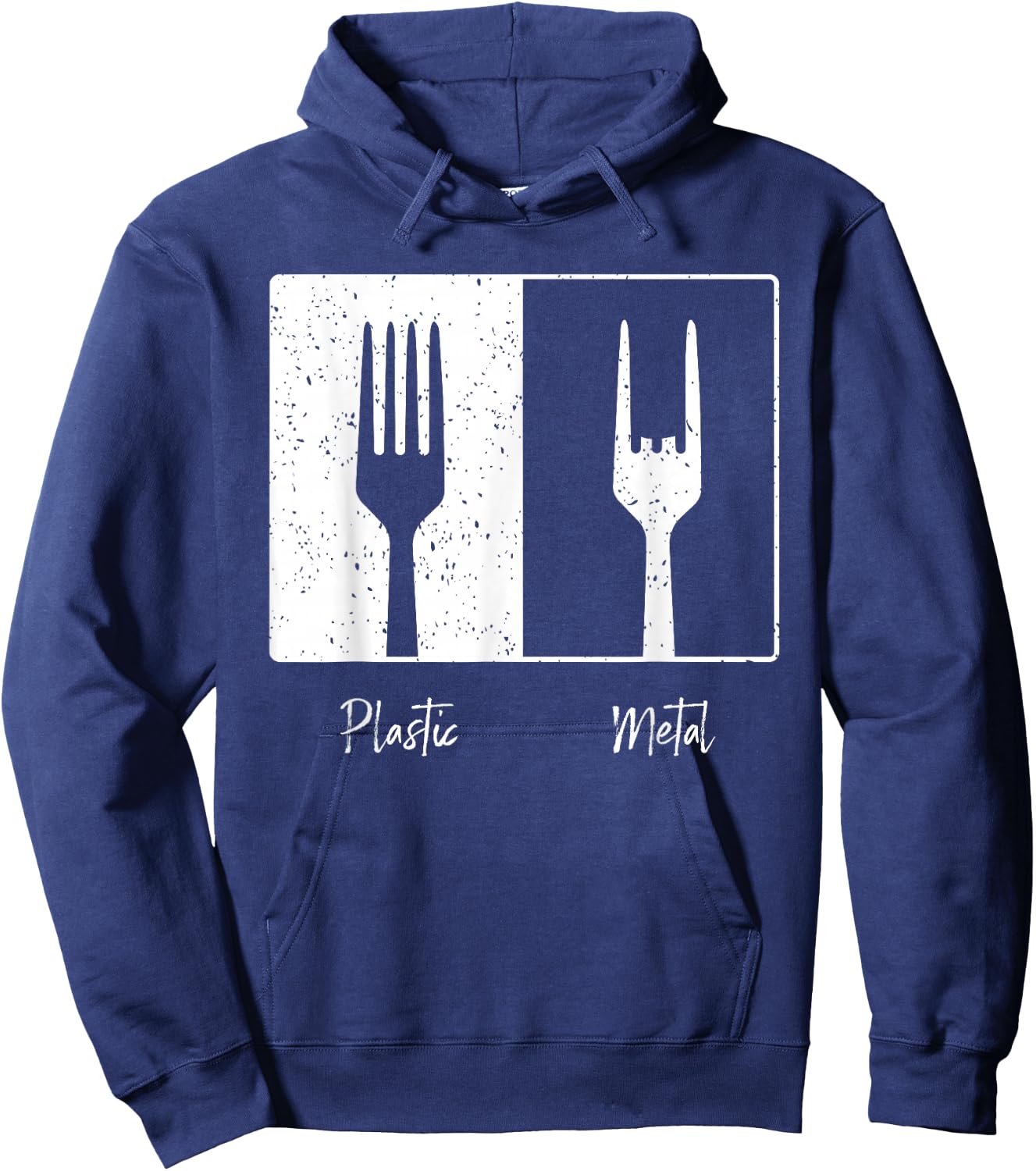 Heavy Metal Rocker Punk Rock Music Hard Rock Hoodie - Hoodie | Navy