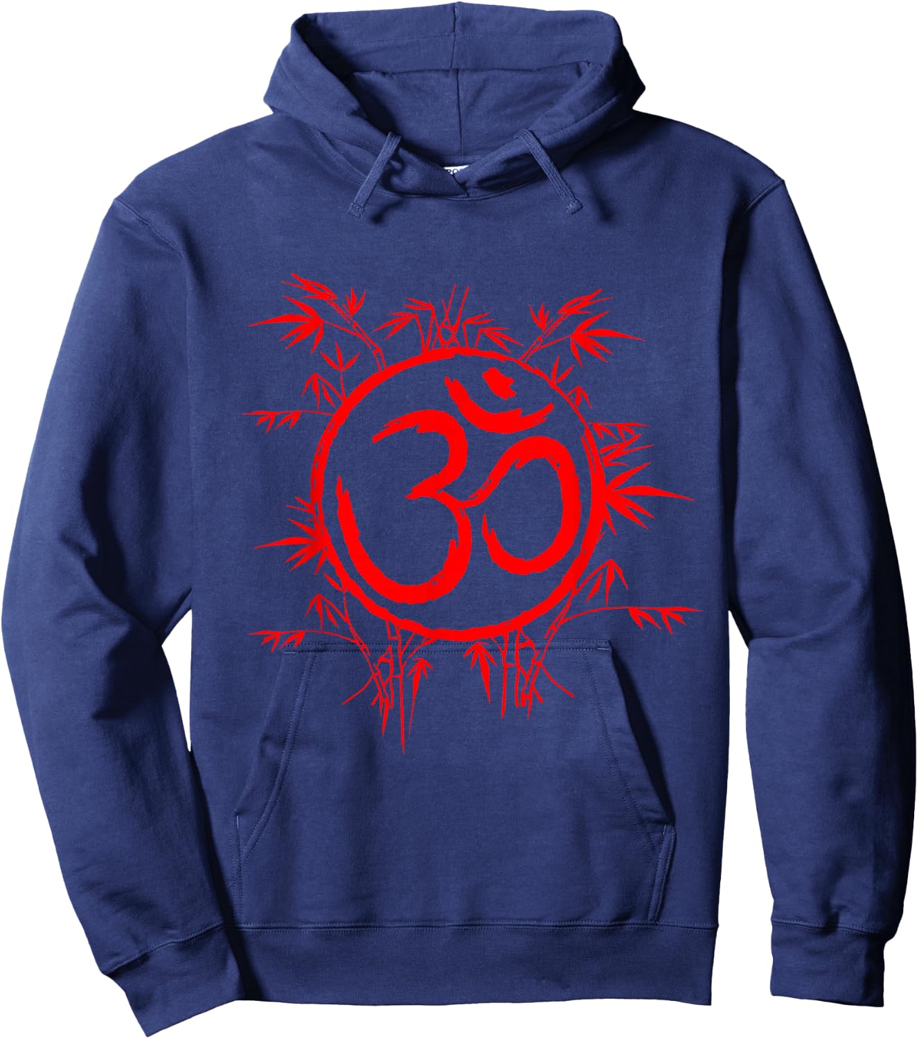 Om Ohm Aum Symbol Spiritual Yoga Gift Hoodie - Hoodie | Navy