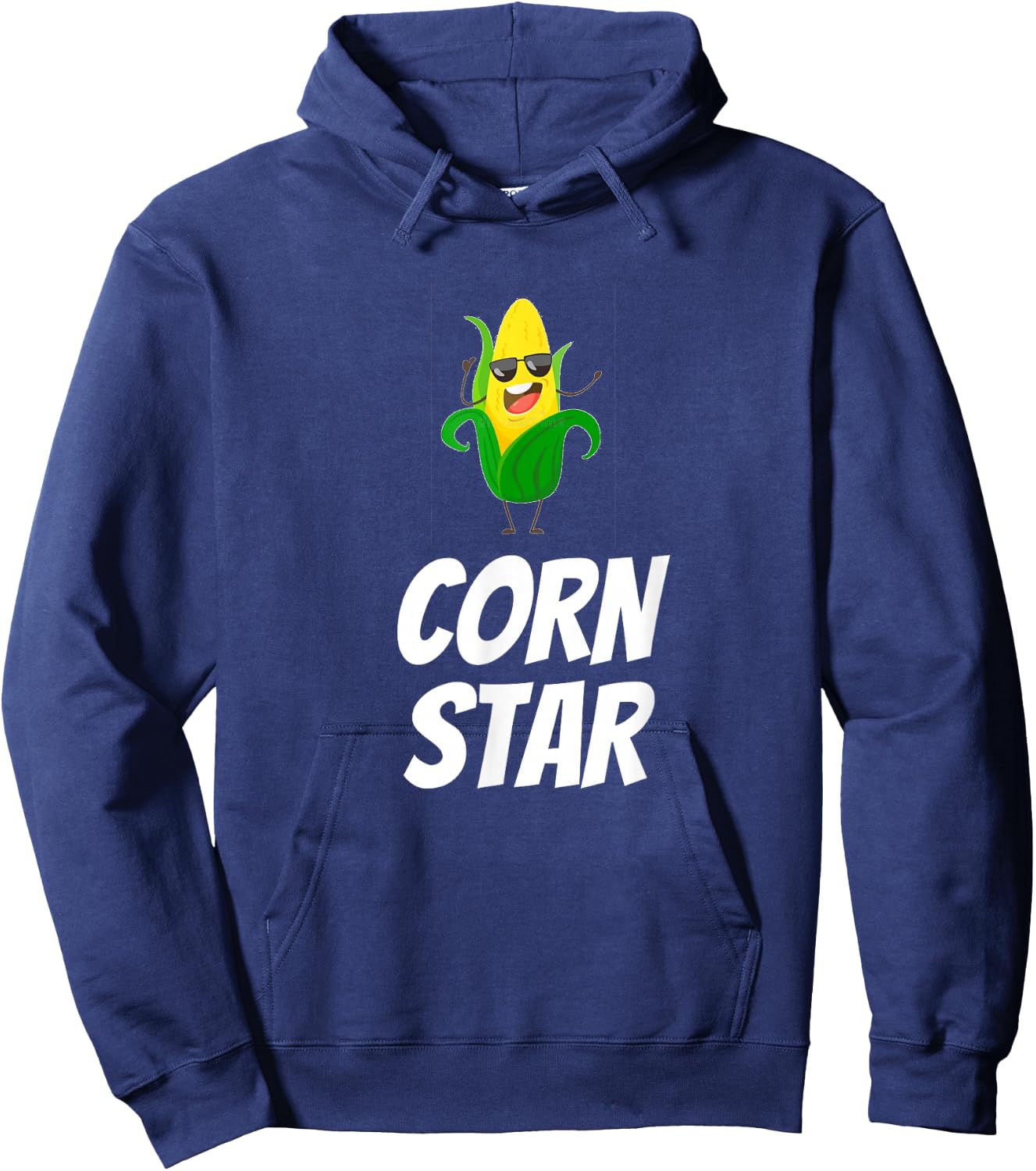 Corn Star Funny Corn Farmer Cool Corn Cob Corn Star Hoodie - Hoodie | Navy