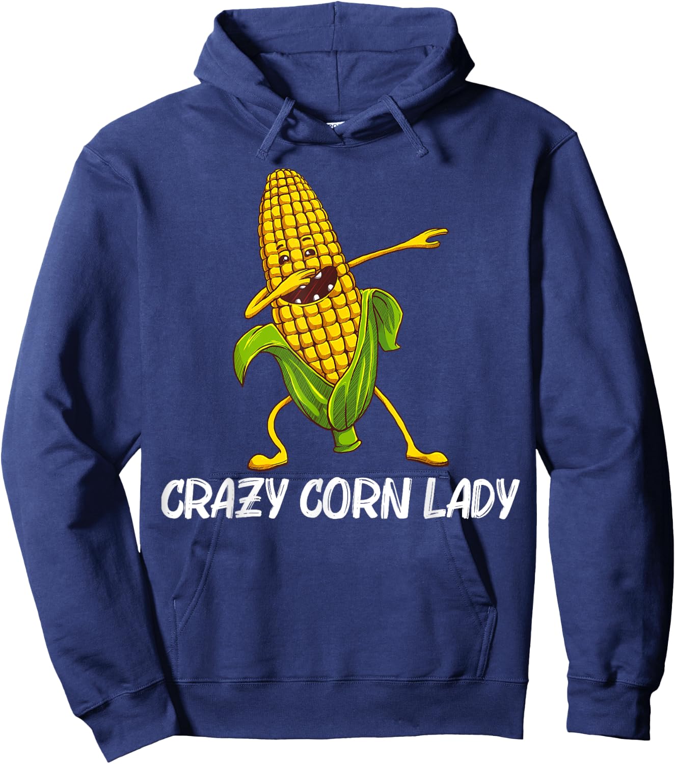 Funny Corn Gift Mom Corn On The Cob Costume Farmer Hoodie - Hoodie | Navy