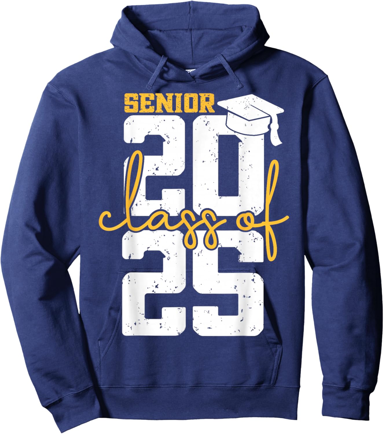 Class of 2025 Senior 2025 Graduation Hoodie - Hoodie | Navy