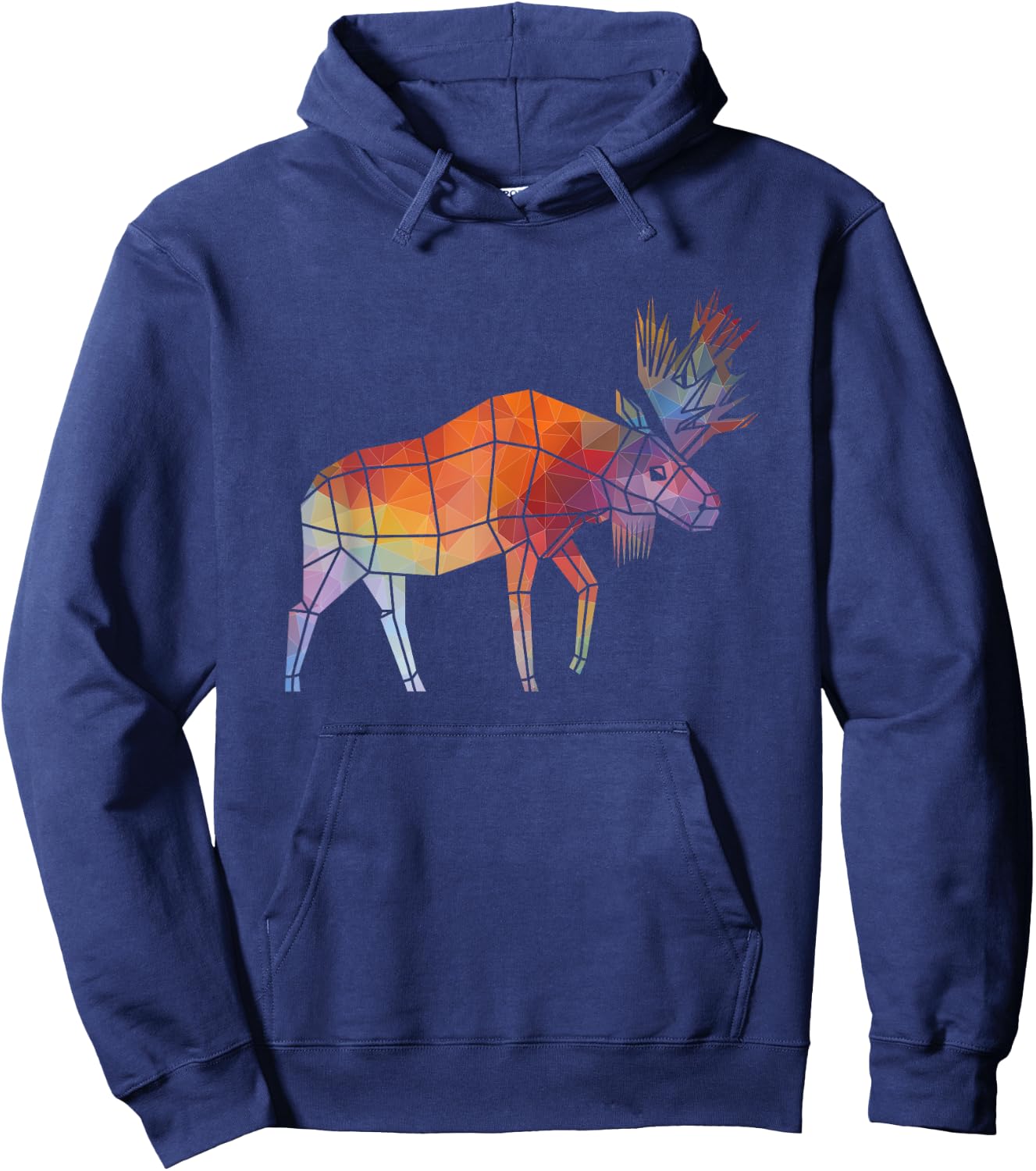 Animal World Moose Lover Wildlife Cute Gift Hoodie - Hoodie | Navy