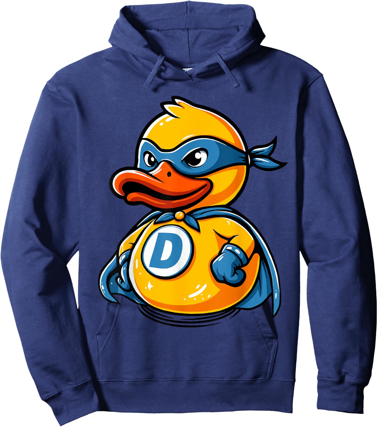 Superhero Duck Hoodie - Hoodie | Navy