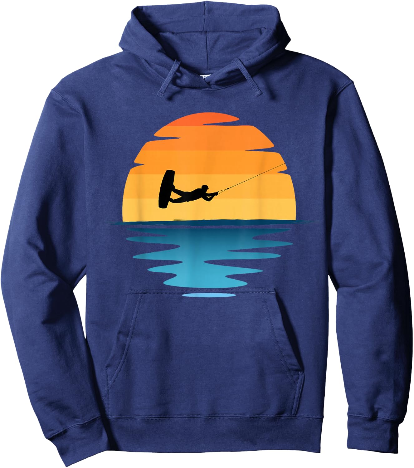 Wakeboarding Funny Wakeboard Gift Slogan Hoodie - Hoodie | Navy