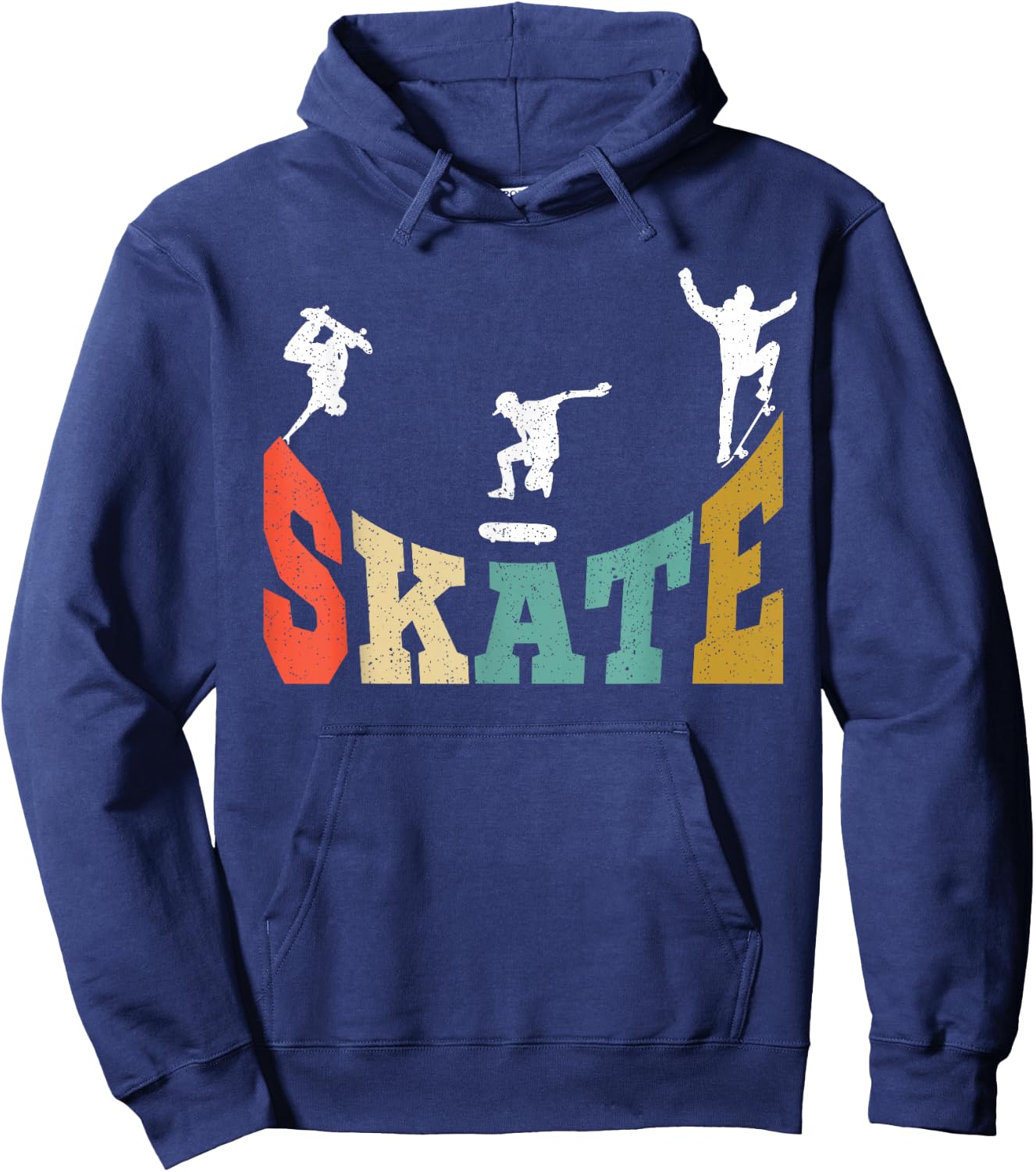 Skater Skateboard Stunt Skater Gift Boys Children Hoodie - Hoodie | Navy