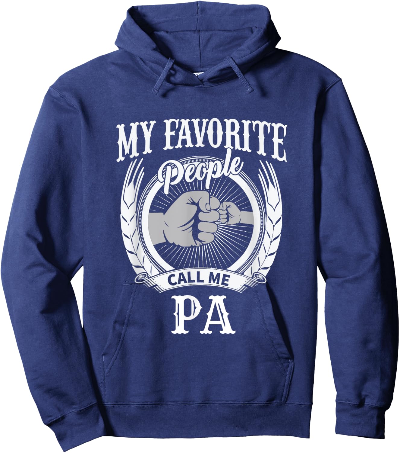 My Favorite People Call Me Pa Grandpa Hoodie - Hoodie | Navy