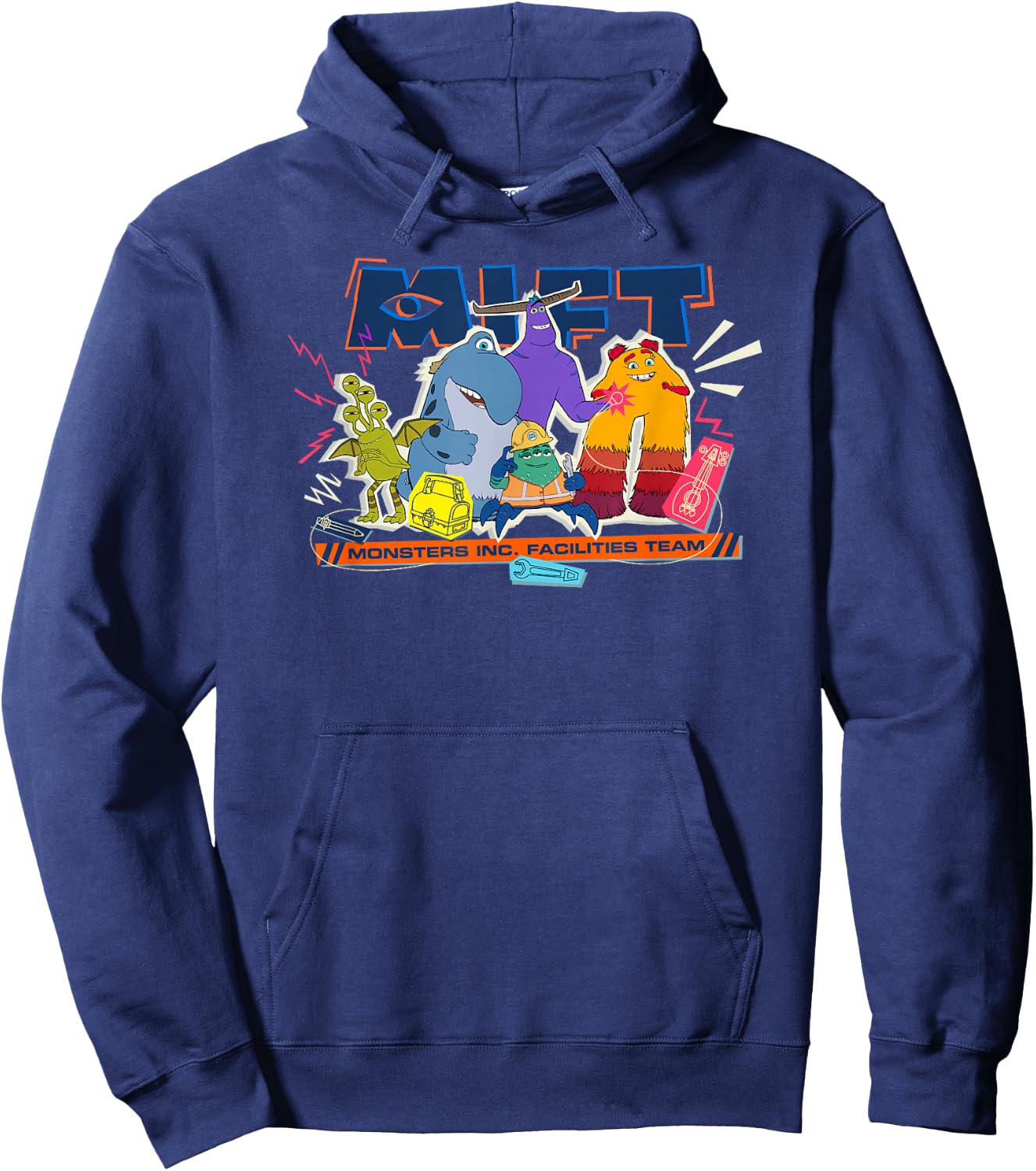 Disney and Pixar's Monsters At Work MIFT Hoodie - Hoodie | Navy