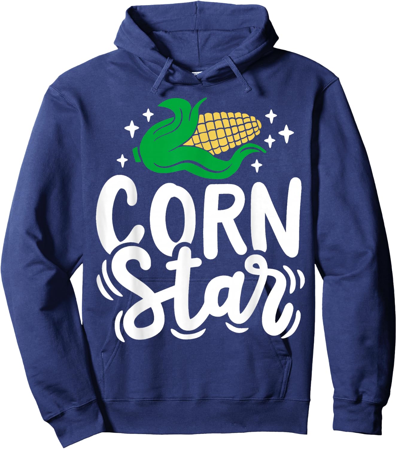 Corn Corn Star Hoodie - Hoodie | Navy